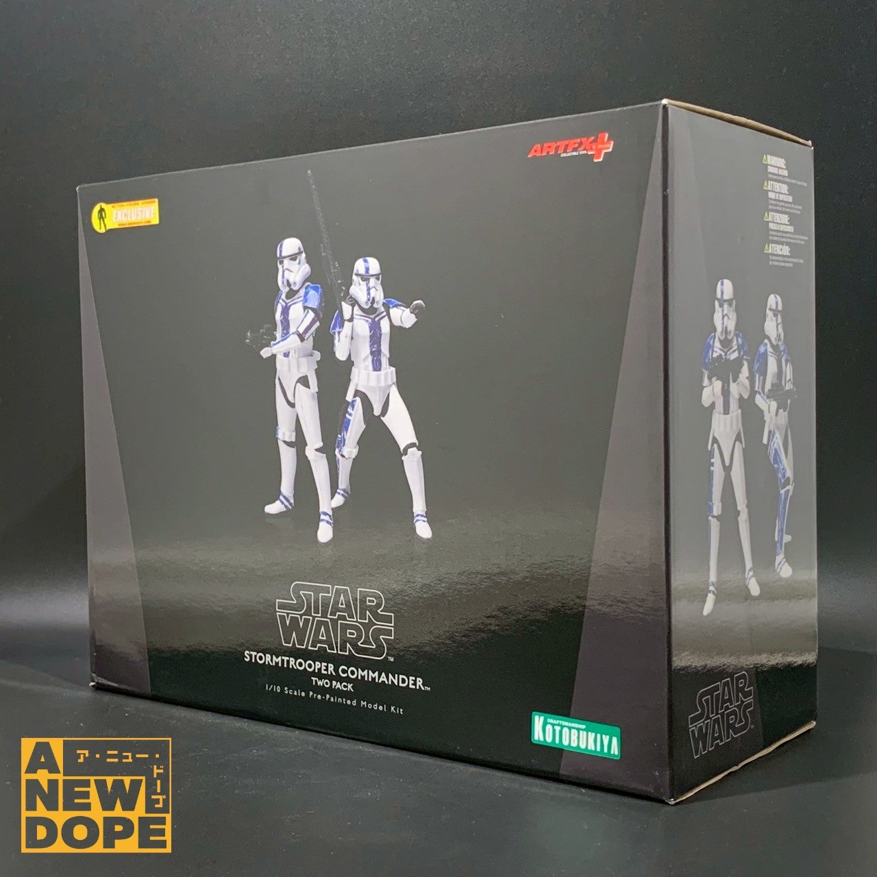 【SDCC2011限定】コトブキヤ ARTFX+ ストームトルーパー コマンダー 2パック 1/10スケール PVCスタチュー 『スターウォーズ/フォースアンリーシュド』(2008)