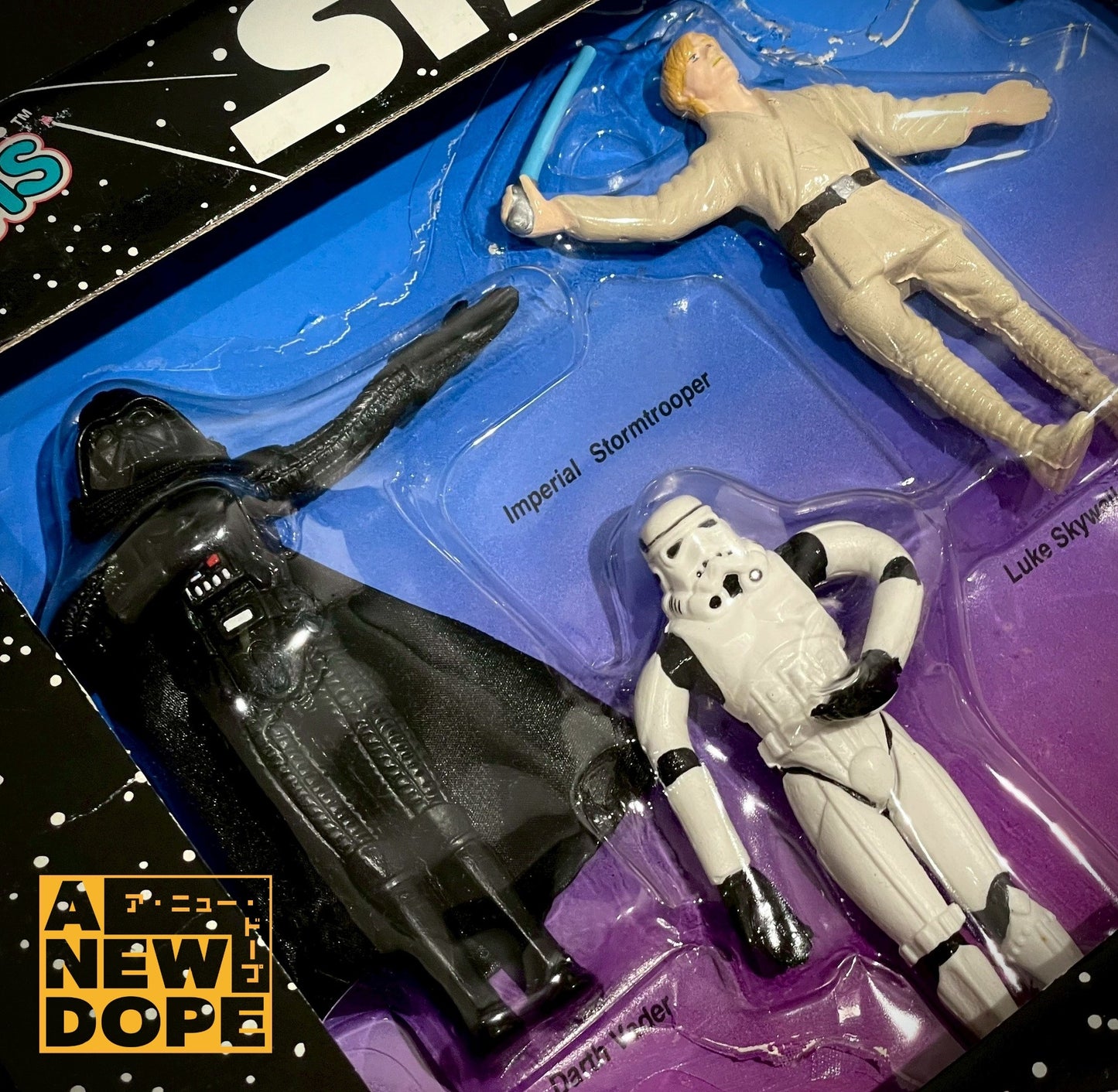 ジャストイズ ベンデムズ フィギュア8体セット(ルーク、レイア、R2-D2、C-3PO、ウィケット、ダース・ベイダー、パルパティーン皇帝、ストームトルーパー)『スター・ウォーズ/ジェダイの帰還』(1983)
