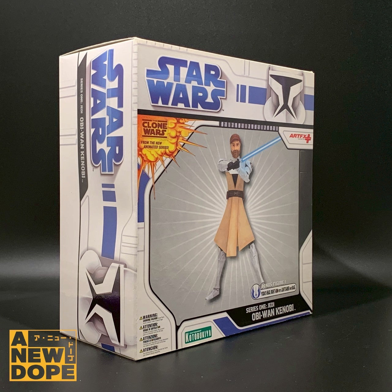コトブキヤ ARTFX+ オビ=ワン・ケノービ 1/10スケール PVCスタチュー 『スターウォーズ/クローンウォーズ』(2008)