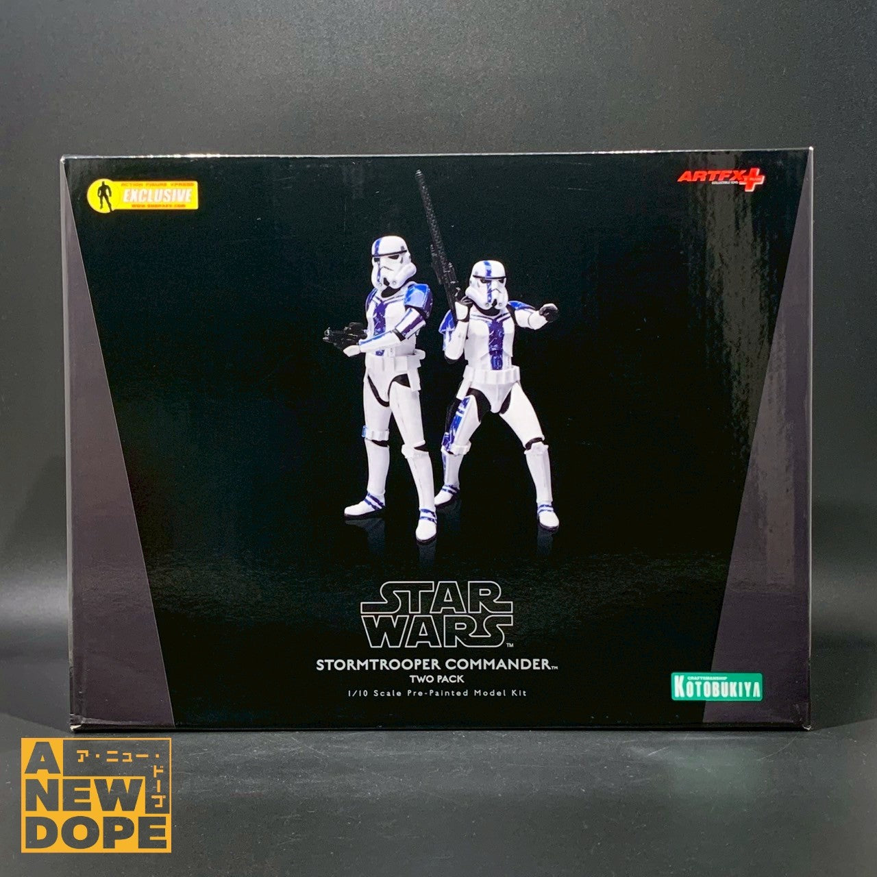 【SDCC2011限定】コトブキヤ ARTFX+ ストームトルーパー コマンダー 2パック 1/10スケール PVCスタチュー 『スターウォーズ/フォースアンリーシュド』(2008)