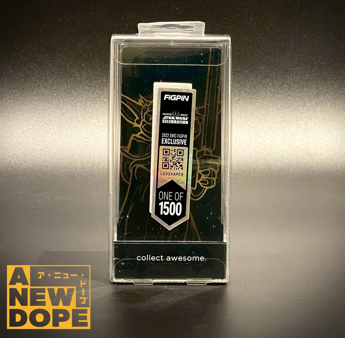 【SWC2022限定】 FiGPiN フィグピン #999 ヨーダ ピンズ 『クローンウォーズ』(2008)