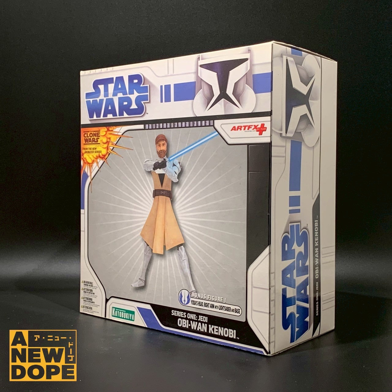 コトブキヤ ARTFX+ オビ=ワン・ケノービ 1/10スケール PVCスタチュー 『スターウォーズ/クローンウォーズ』(2008)