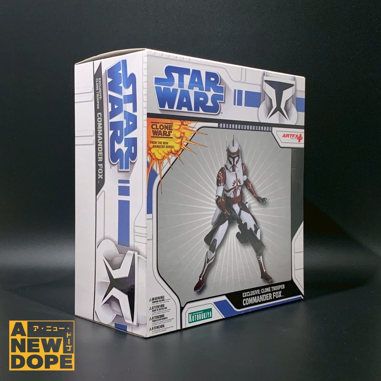 【コトブキヤUS限定】コトブキヤ ARTFX+ コマンダー・フォックス 1/10スケール PVCスタチュー 『スターウォーズ/クローンウォーズ』(2008)