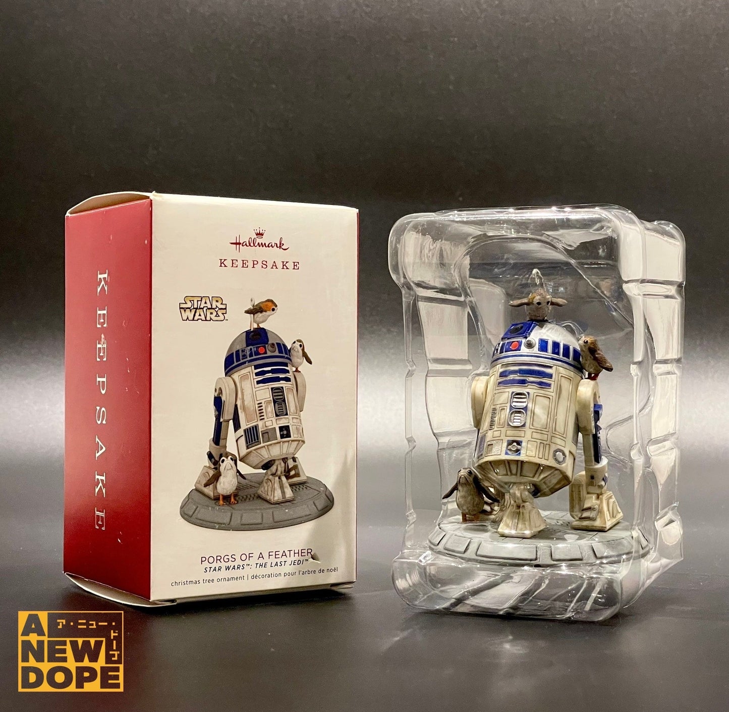 ホールマーク キープセイク R2-D2とポーグたち オーナメント 『スター・ウォーズ/最後のジェダイ』(2017)