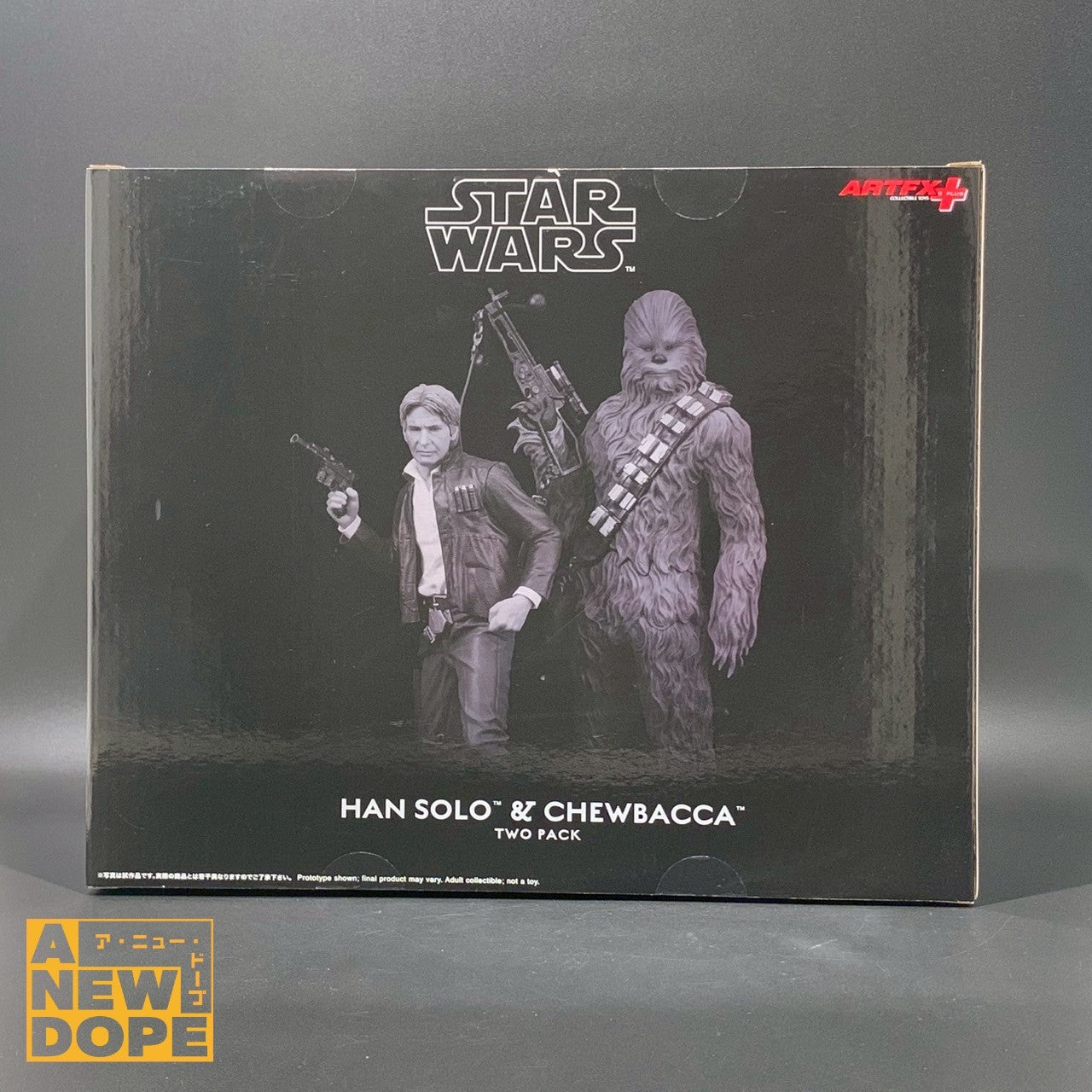 コトブキヤ ARTFX+ ハン・ソロ&チューバッカ 2パック 1/10スケール PVCスタチュー 『スターウォーズ/フォースの覚醒』(2015)