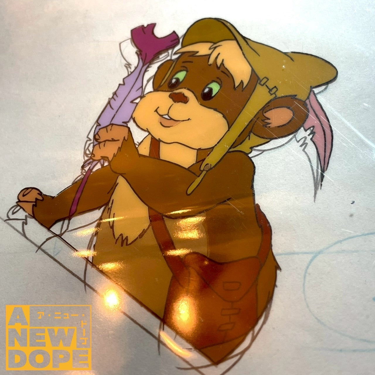 【実使用】ルーカスフィルム ティーボ #1 セル画『スターウォーズ/イウォーク物語』(1986)