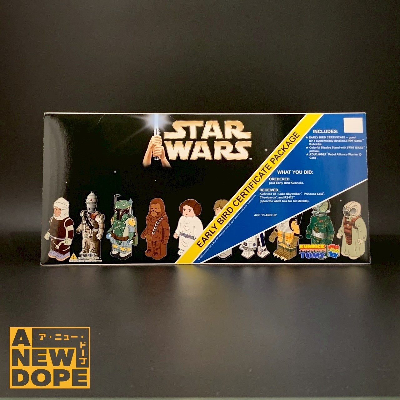 メディコムトイ キューブリック アーリーバード 4体セット(ルーク、レイア、R2-D2、チューバッカ) 『スターウォーズ/新たなる希望』(1977)
