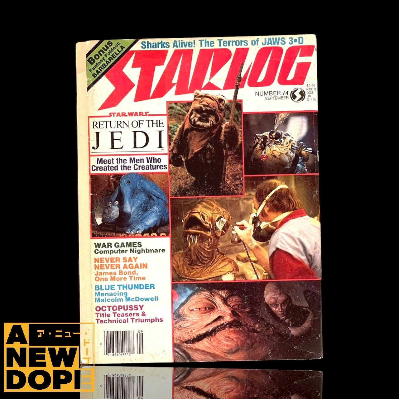 【80's】STARLOG SEPTEMBER 1983 『スターウォーズ/ジェダイの帰還』特集号【US】