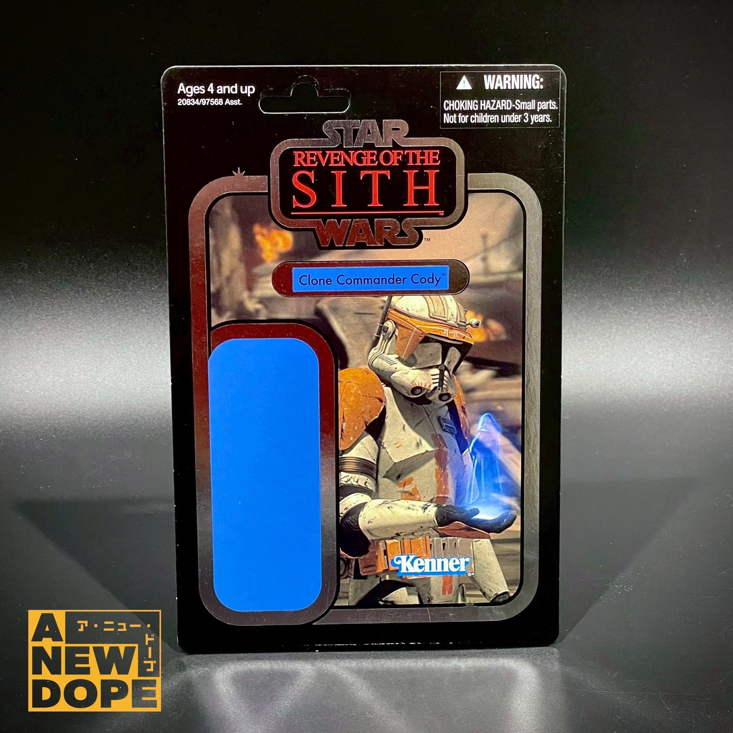 SDCC2010限定 ハズブロ コマンダー・コーディ ヴィンテージコレクション TVC プルーフカード 『スターウォーズ/シスの復讐』(2005)