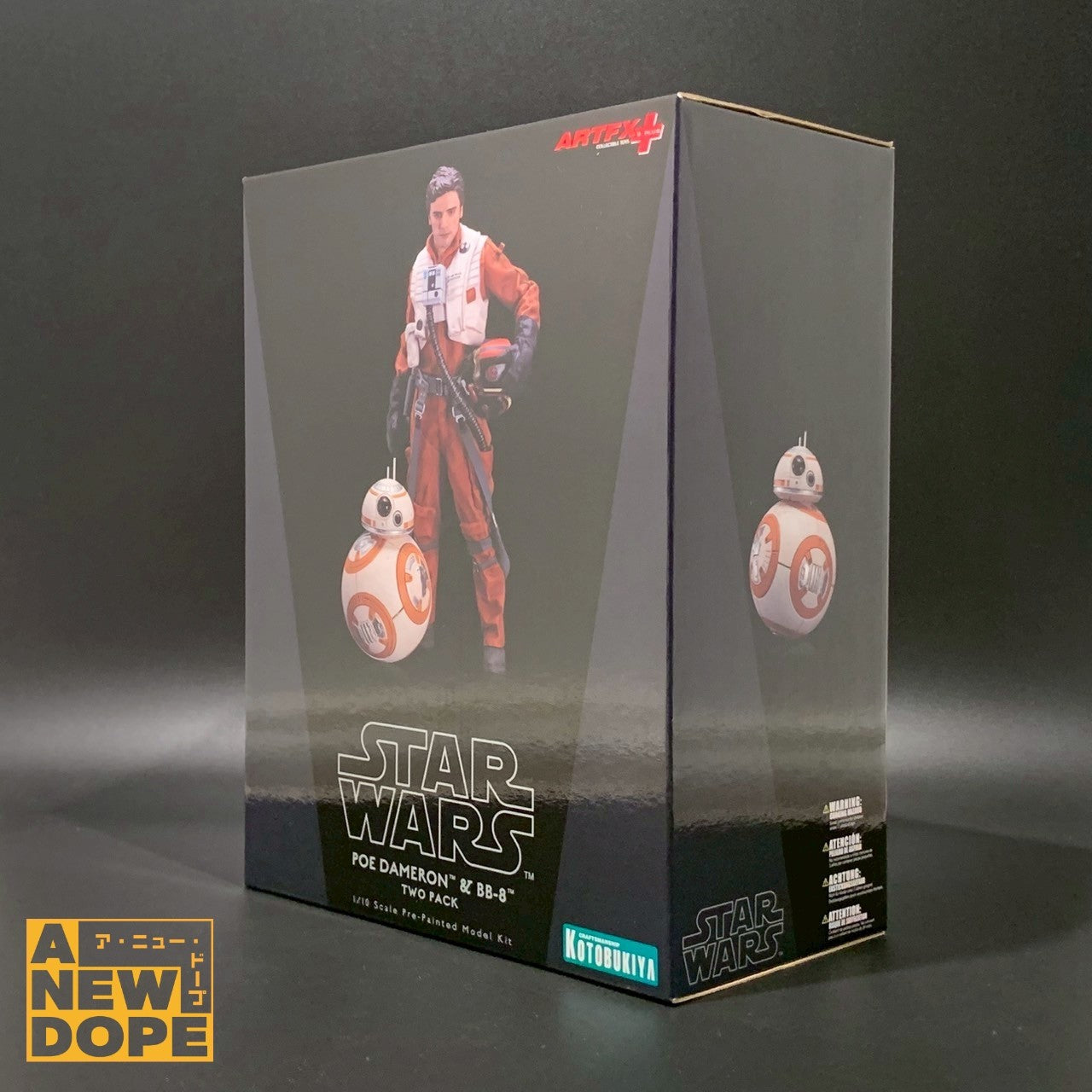 コトブキヤ ARTFX+ ポー・ダメロン&BB-8 2パック 1/10スケール PVCスタチュー 『スターウォーズ/フォースの覚醒』(2015)