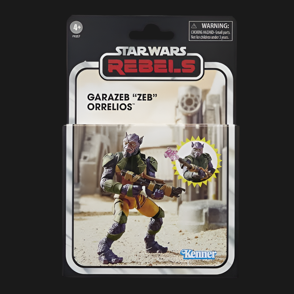 ハズブロ ヴィンテージコレクション ゼブ 3.75インチ 『スター・ウォーズ/反乱者たち』(2014)