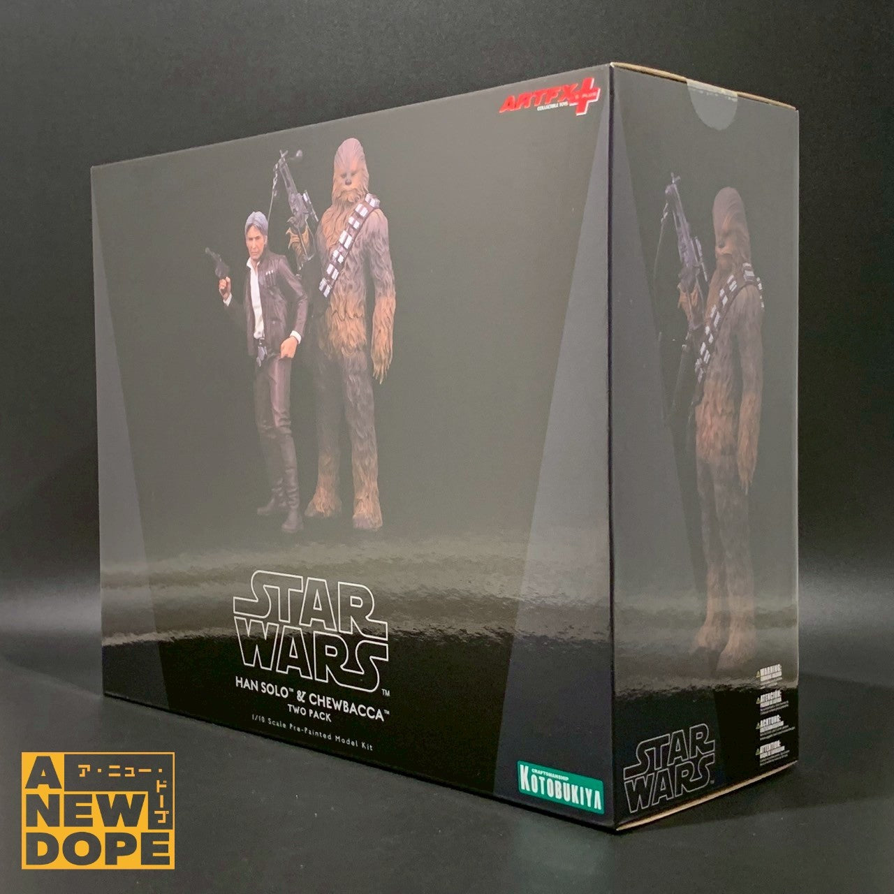 コトブキヤ ARTFX+ ハン・ソロ&チューバッカ 2パック 1/10スケール PVCスタチュー 『スターウォーズ/フォースの覚醒』(2015)