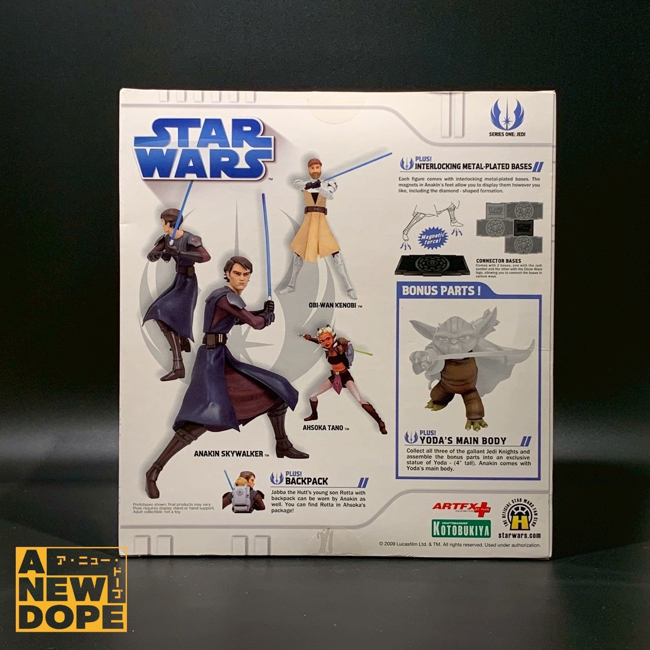 コトブキヤ ARTFX+ アナキン・スカイウォーカー 1/10スケール PVCスタチュー 『スターウォーズ/クローンウォーズ』(2008)