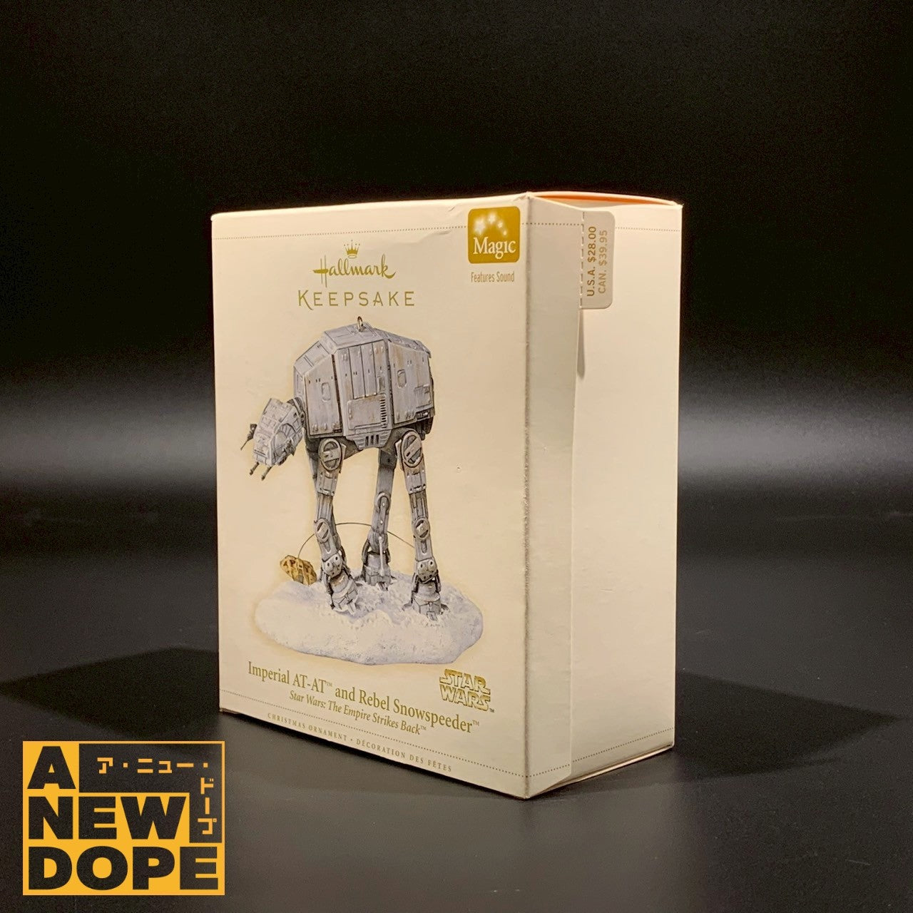 ホールマーク キープセイク AT-AT(withスノースピーダー) サウンドギミック オーナメント 『スターウォーズ/帝国の逆襲』(1980)
