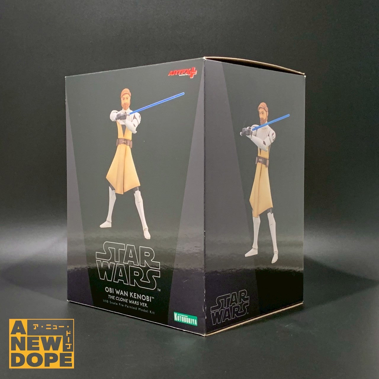 コトブキヤ ARTFX+ オビ=ワン・ケノービ(再販版) 1/10スケール PVCスタチュー 『スターウォーズ/クローンウォーズ』(2008)