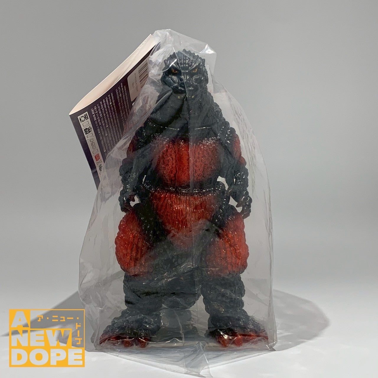 メディコムトイ GODZILLA VINYL WARS マーミット デスゴジ 金ラメクリアレッド成形ver.『ゴジラVSデストロイア』(1995) 【DCON限定】