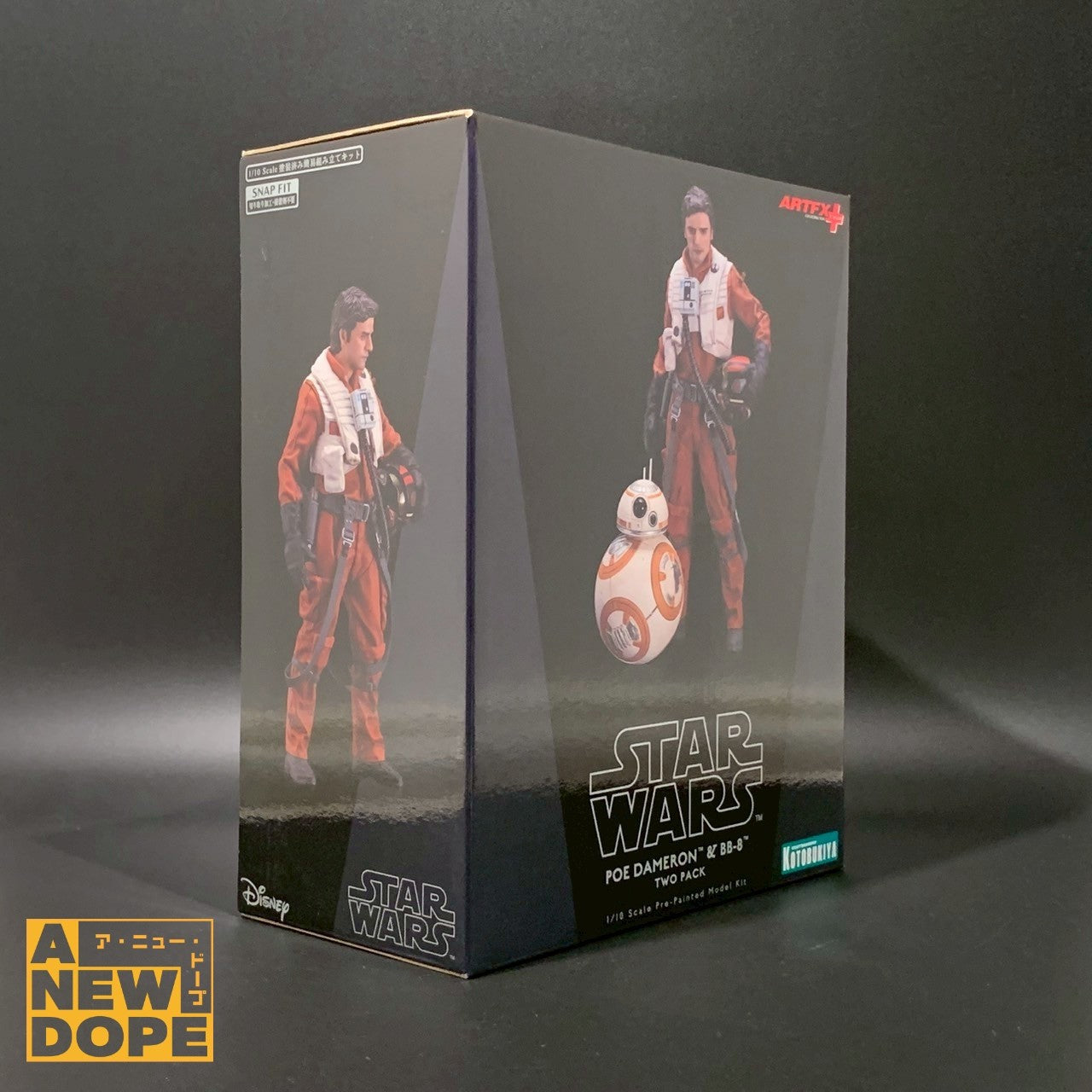 コトブキヤ ARTFX+ ポー・ダメロン&BB-8 2パック 1/10スケール PVCスタチュー 『スターウォーズ/フォースの覚醒』(2015)