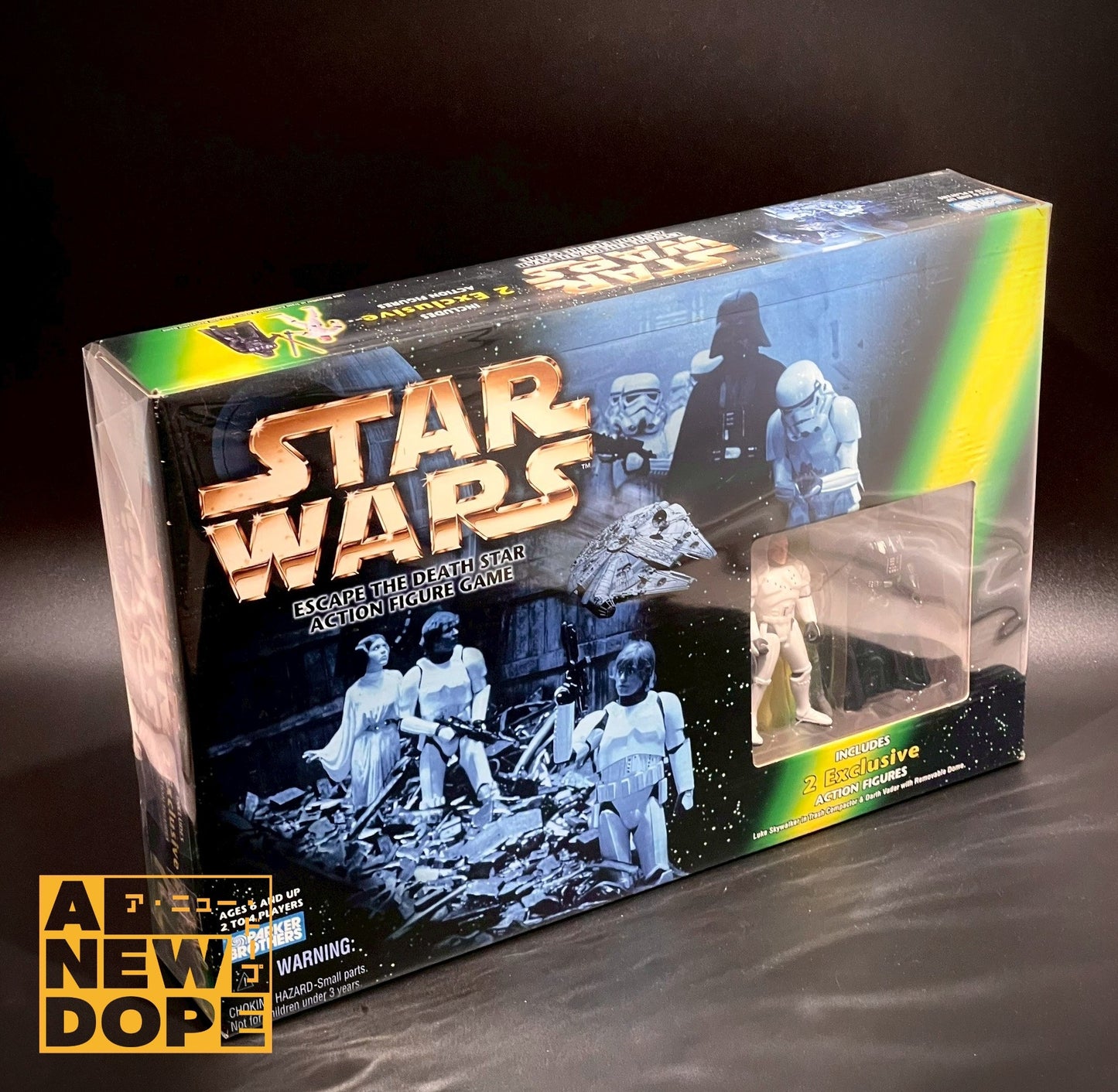 パーカーブラザーズ エスケープ ・ザ・デススター(アクションフィギュアゲーム)POTF グリーン『スター・ウォーズ/新たなる希望』(1977)