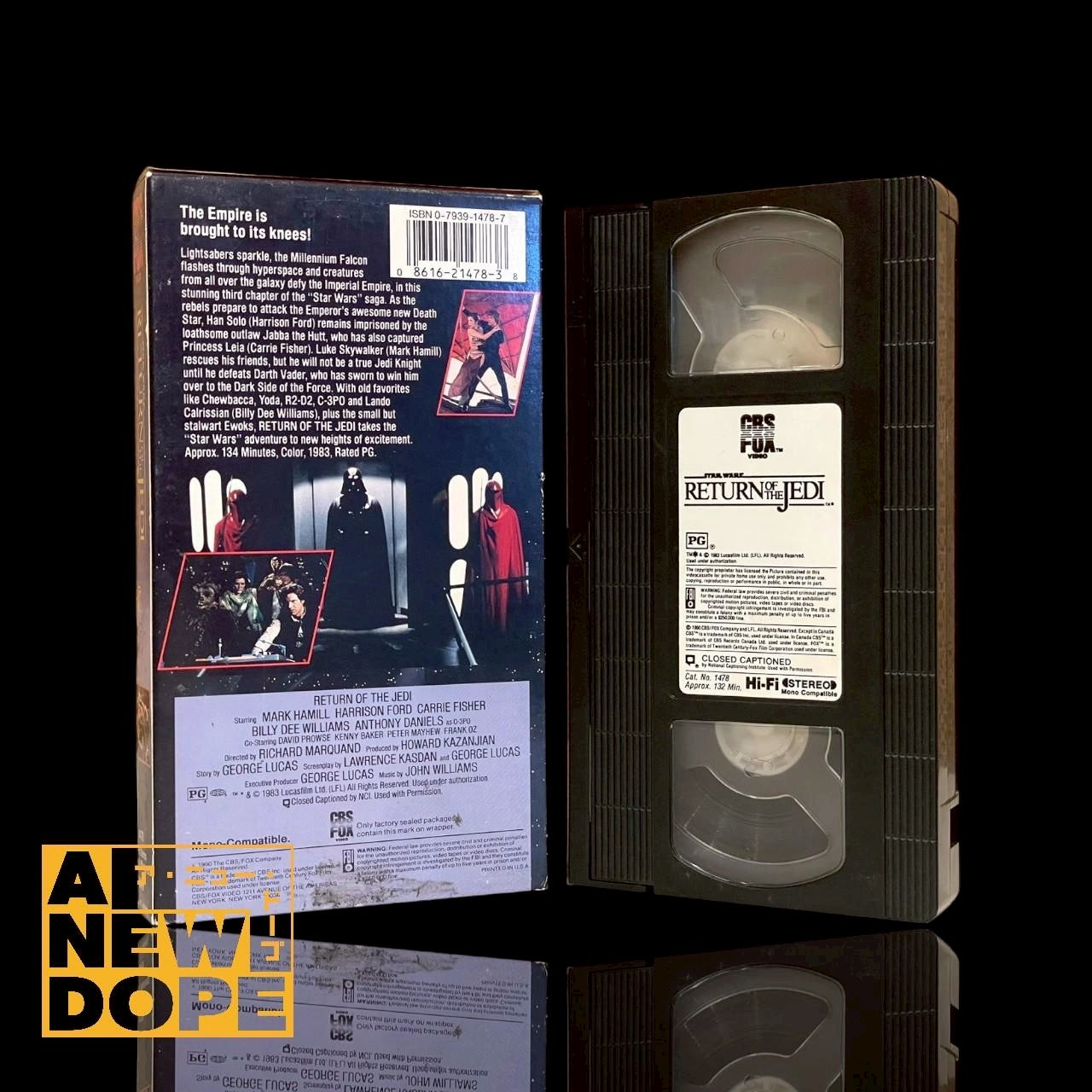 【US版】20世紀FOX 『スターウォーズ/ジェダイの帰還』(1983) VHS 紙スリーブ