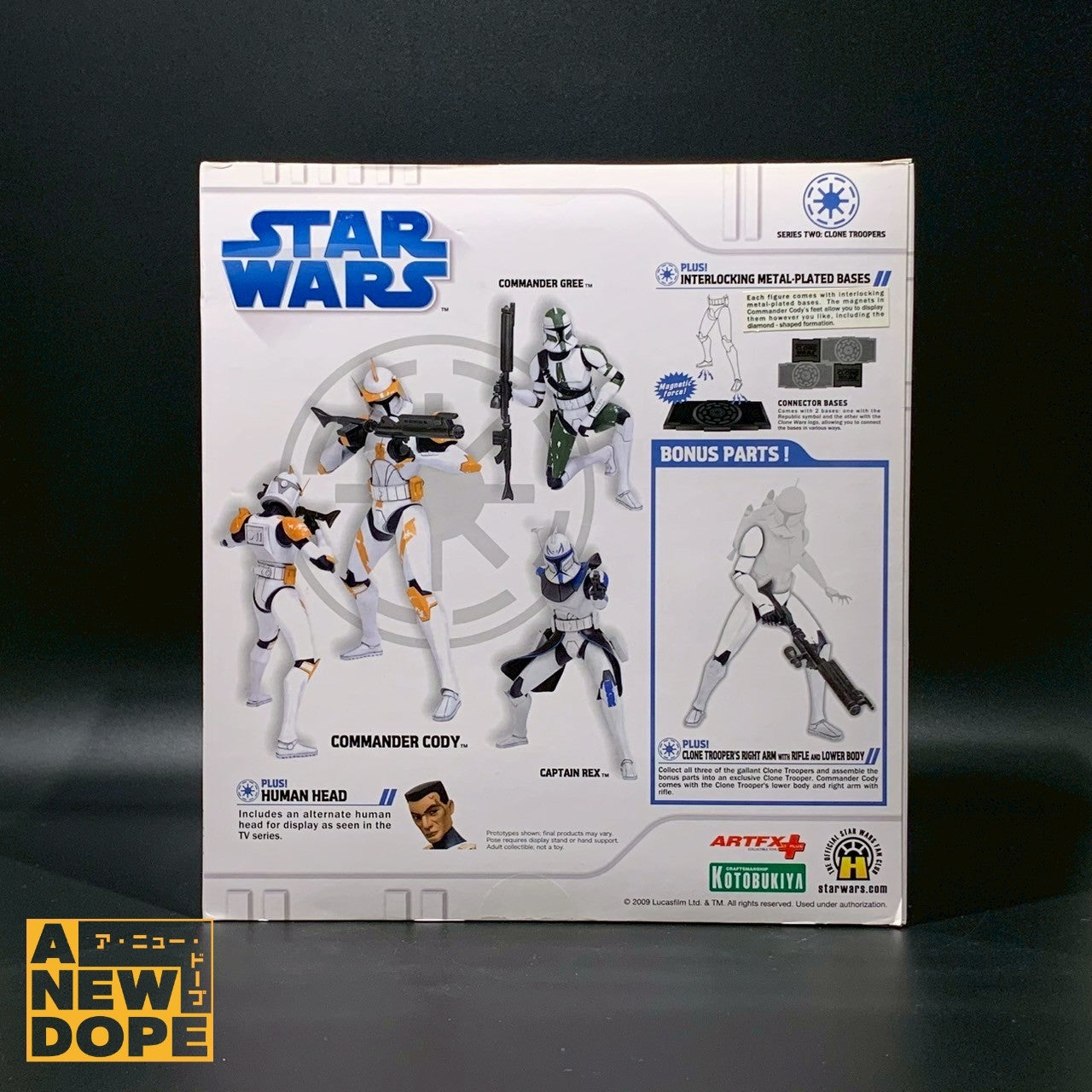 コトブキヤ ARTFX+ コマンダー・コーディ 1/10スケール PVCスタチュー 『スターウォーズ/クローンウォーズ』(2008)