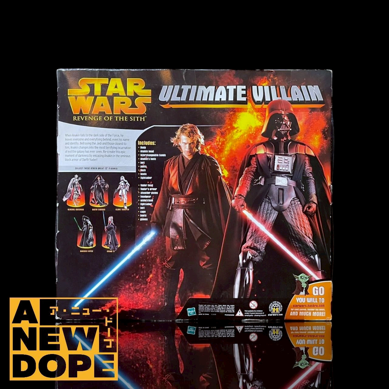 ハズブロ アナキンスカイウォーカー to ダースベイダー 12インチ 『スターウォーズ/シスの復讐』(2005)【未開封】