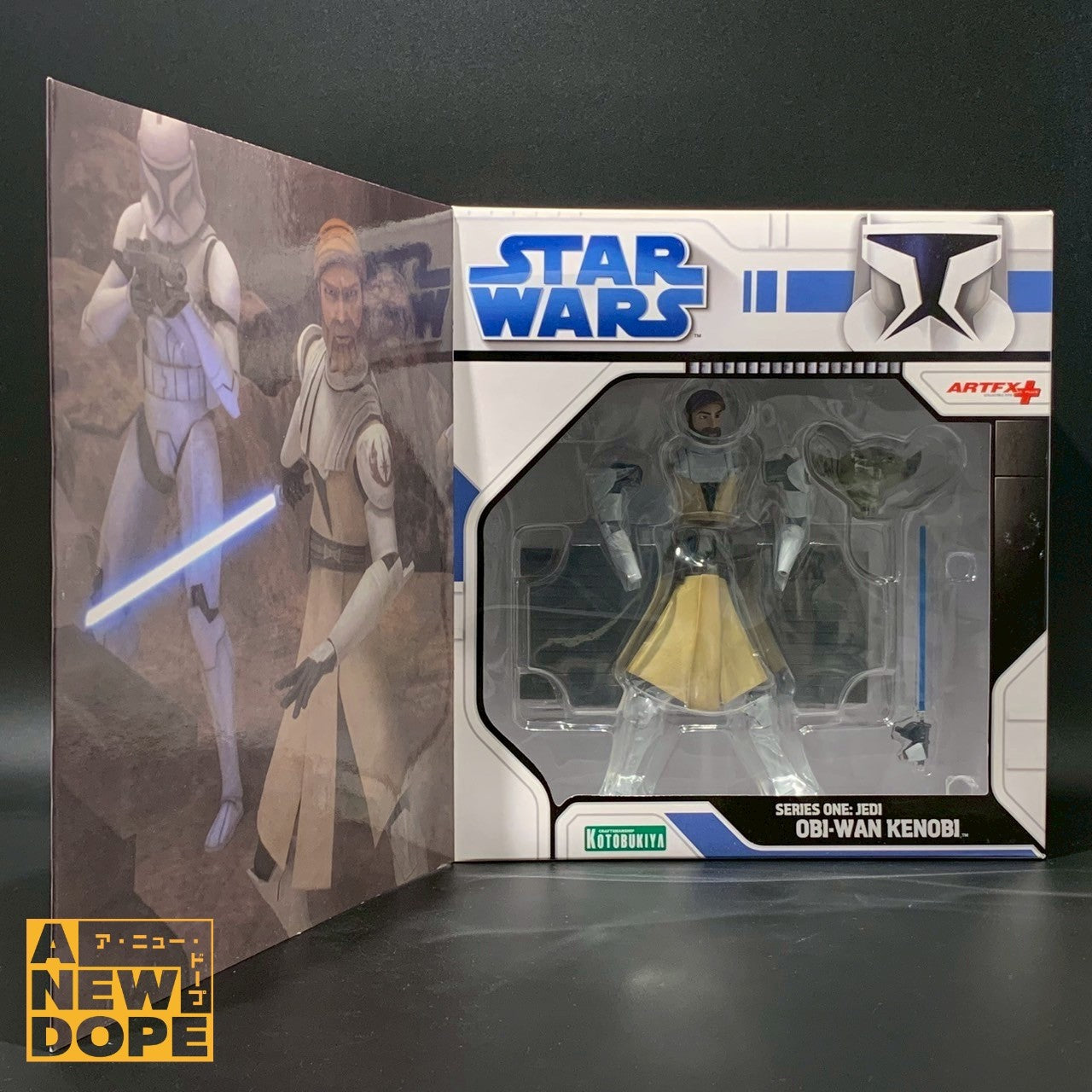 コトブキヤ ARTFX+ オビ=ワン・ケノービ 1/10スケール PVCスタチュー 『スターウォーズ/クローンウォーズ』(2008)
