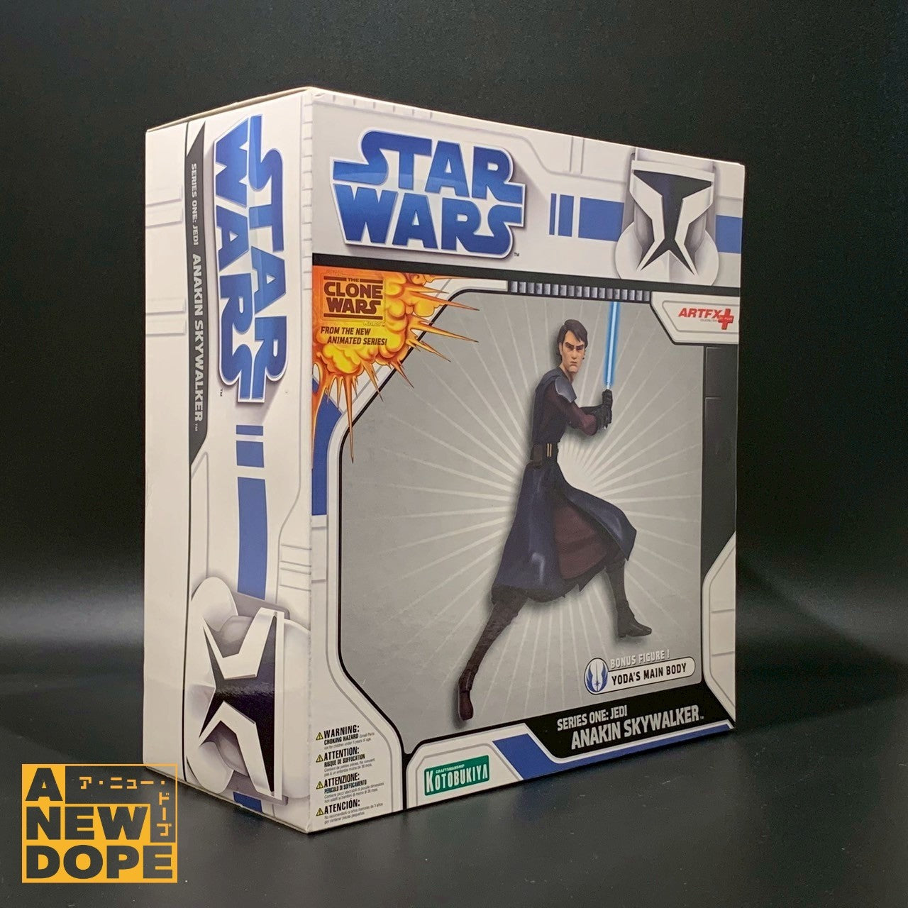 コトブキヤ ARTFX+ アナキン・スカイウォーカー 1/10スケール PVCスタチュー 『スターウォーズ/クローンウォーズ』(2008)