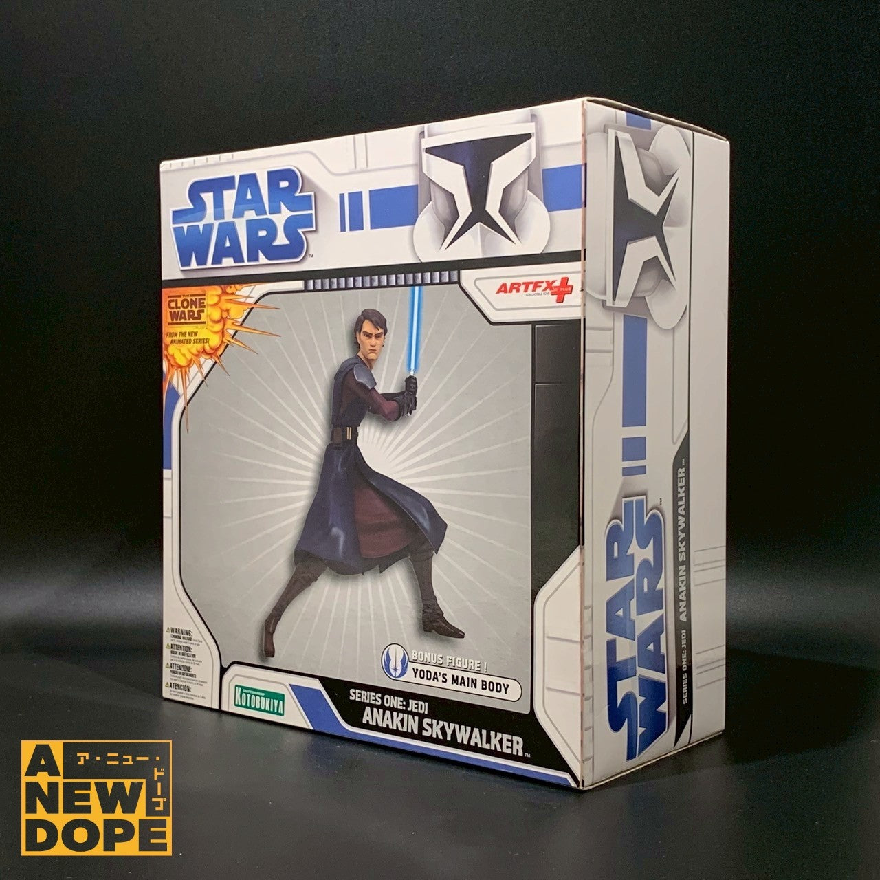 コトブキヤ ARTFX+ アナキン・スカイウォーカー 1/10スケール PVCスタチュー 『スターウォーズ/クローンウォーズ』(2008)