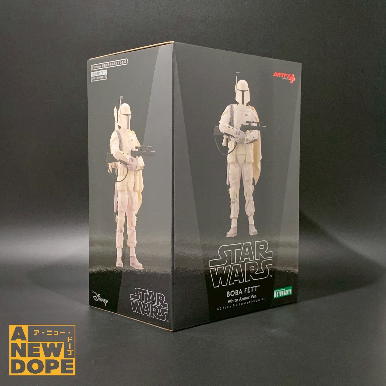 コトブキヤ ARTFX+ ボバ・フェット ホワイトアーマー版 1/10スケール PVCスタチュー 『スターウォーズ/帝国の逆襲』(1980)