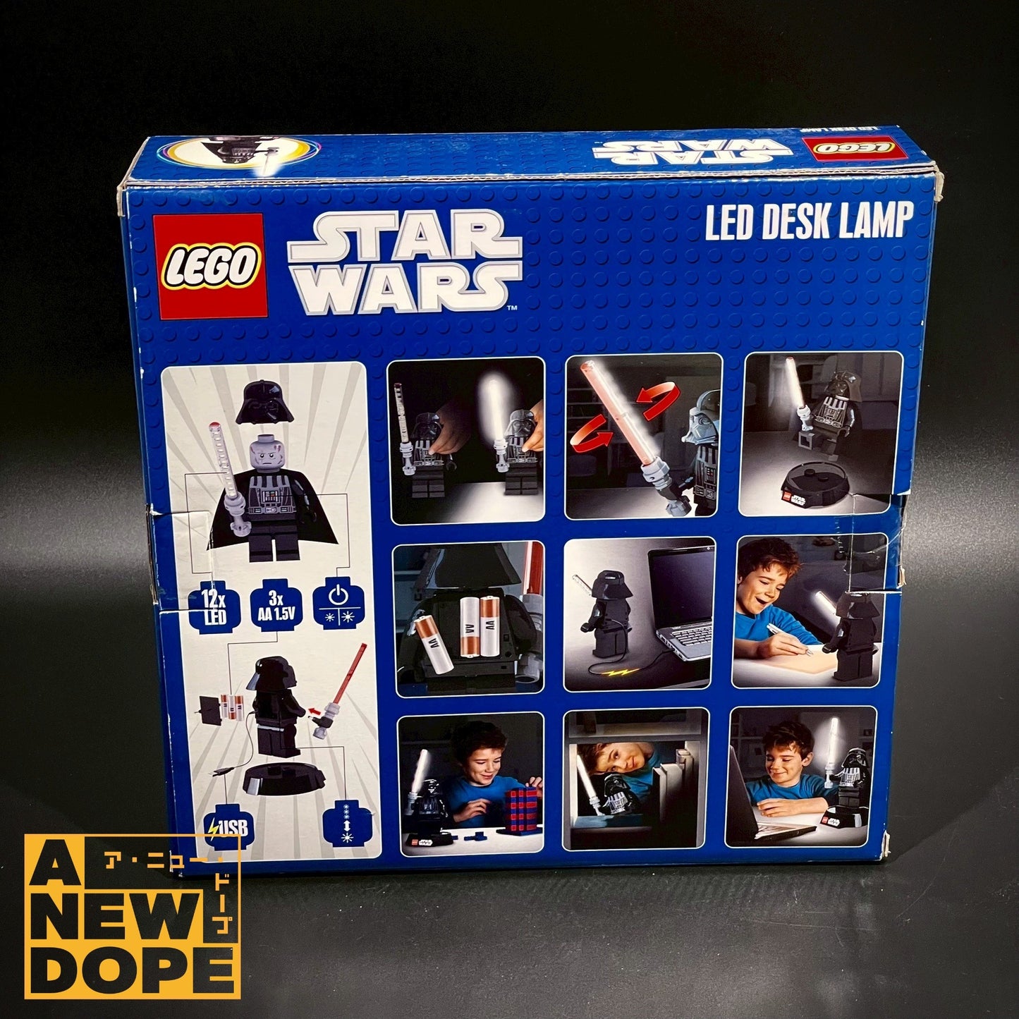 レゴ ダース・ベイダー LEDデスクランプ USB接続可 『スター・ウォーズ/シスの復讐』(2005)