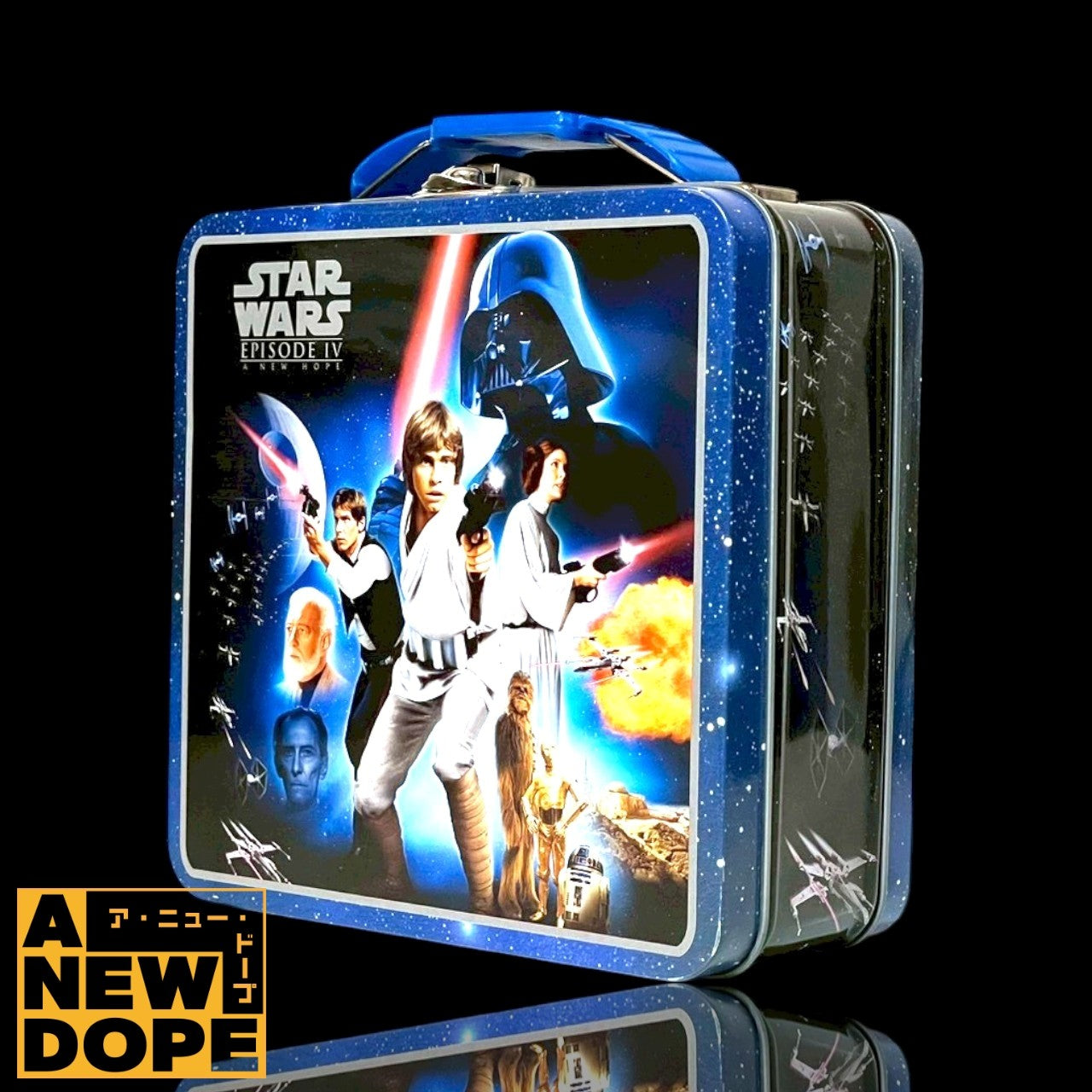 【US限】ランチBOX SATR WARS 缶ケース『スターウォーズ/新たなる希望』(1977)【未使用】