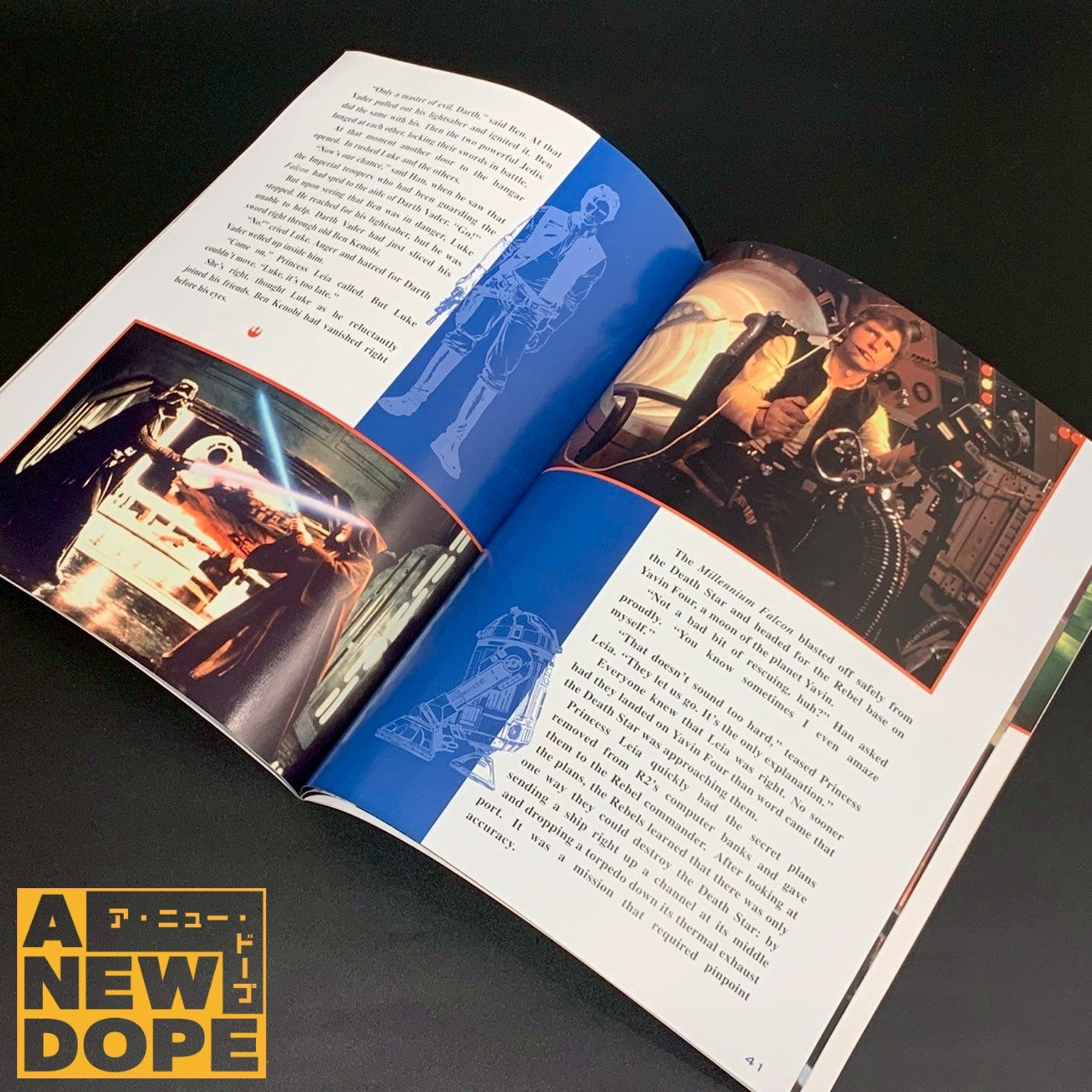 STAR WARS A NEW HOPE STORY BOOK 洋書『スターウォーズ/新たなる希望』(1997)