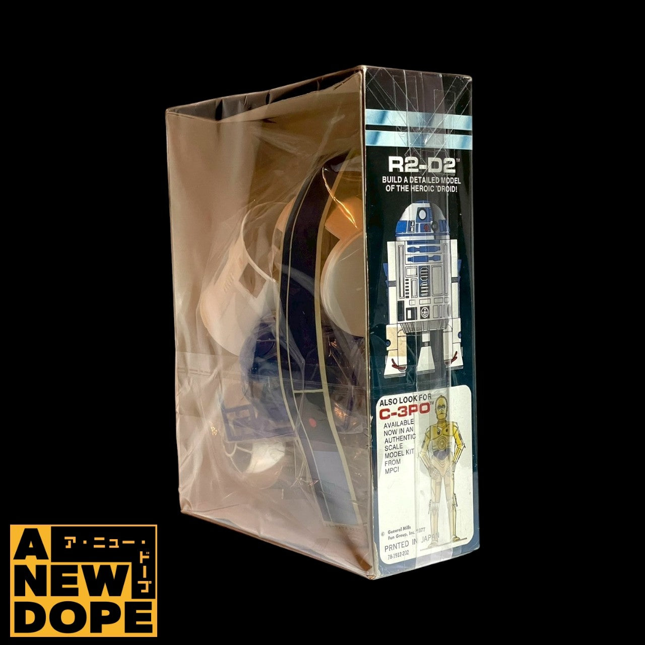 【70's タカラ版】MPC R2-D2 1/8スケール プラモデル『スターウォーズ/新たなる希望』(1977)【未組立】