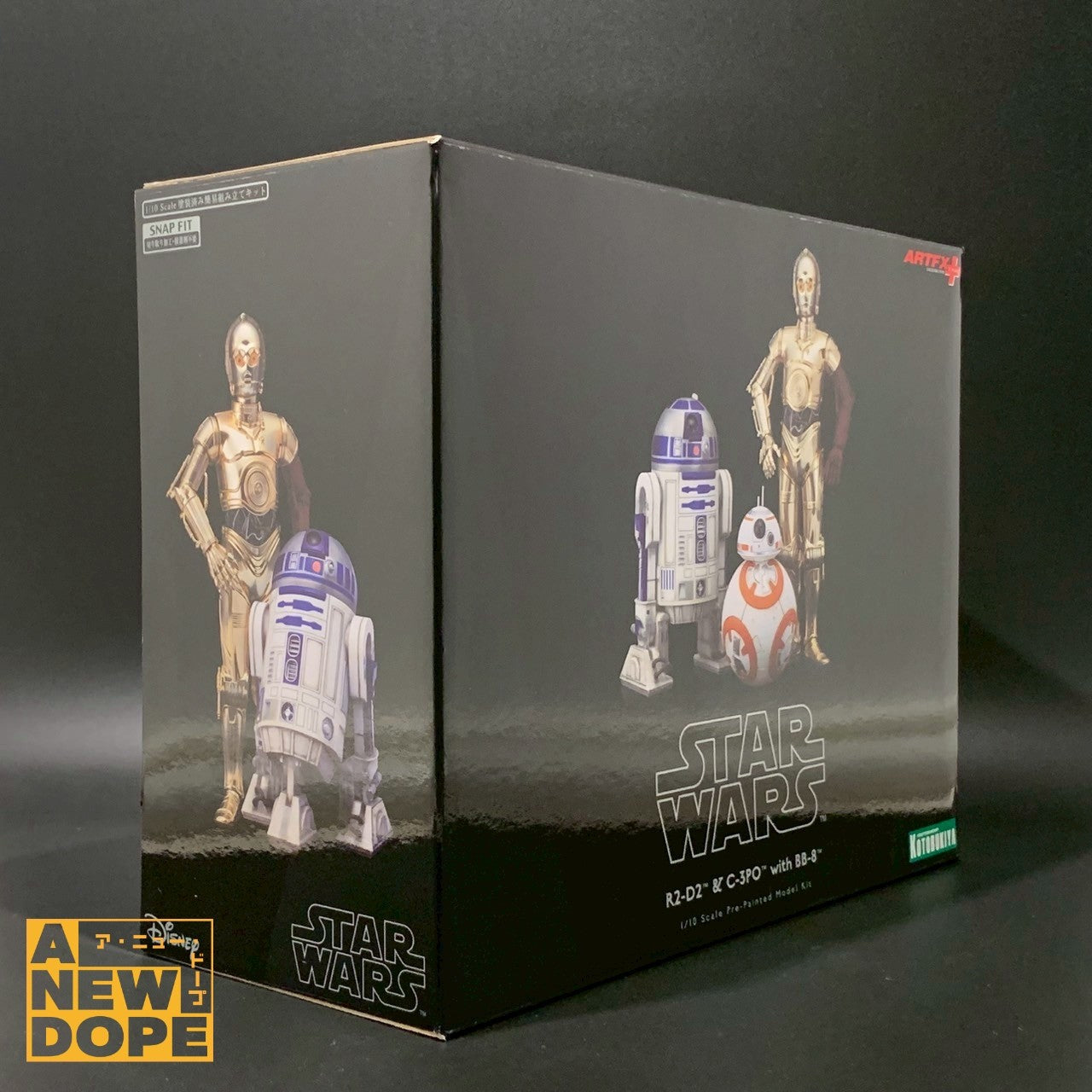 コトブキヤ ARTFX+ R2-D2&C-3PO with BB-8 1/10スケール PVCスタチュー 『スターウォーズ/フォースの覚醒』(2015)