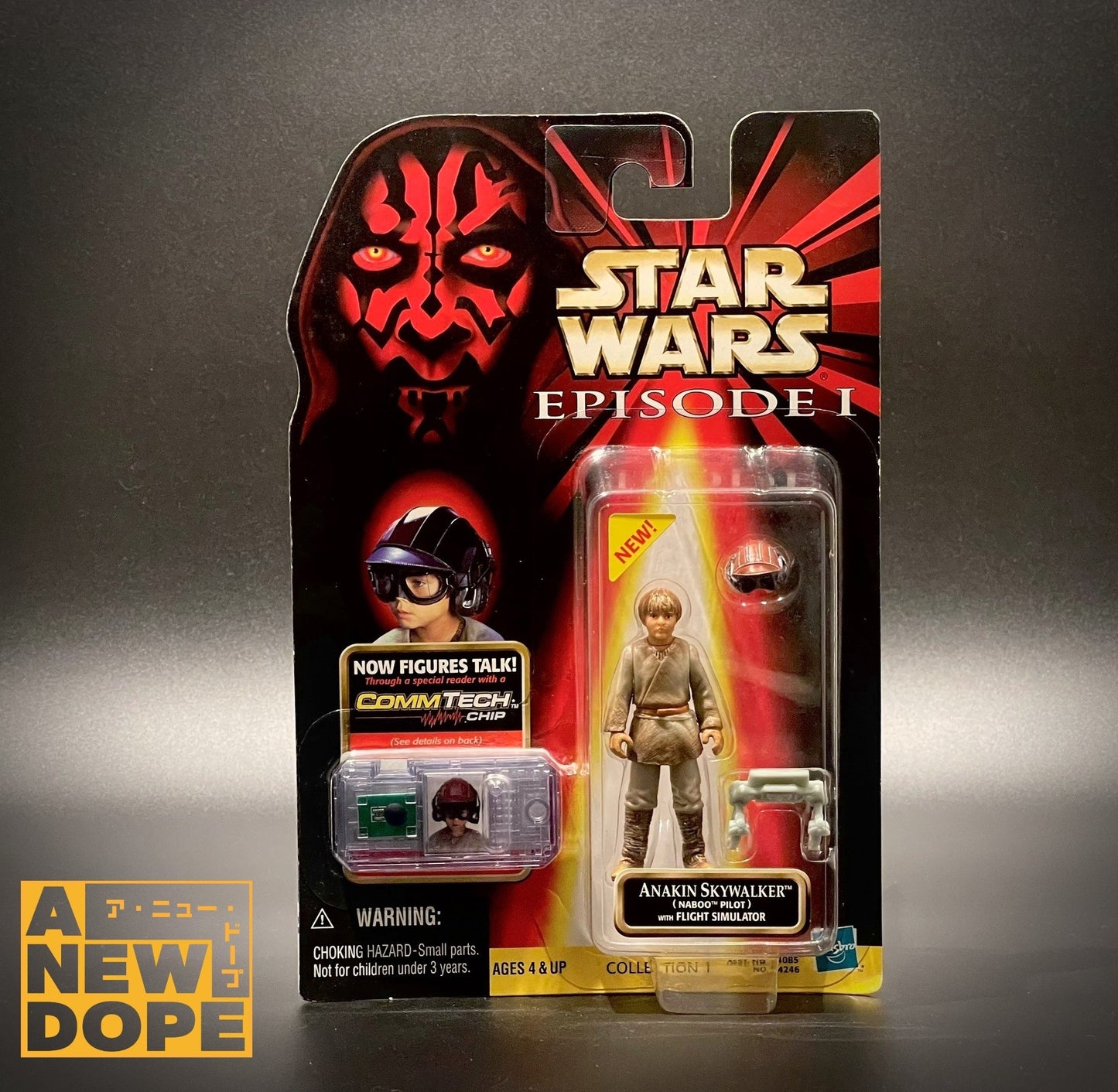 ハズブロ アナキン・スカイウォーカー(ナブーパイロット) 3.75インチ『スター・ウォーズ/ファントム・メナス』(1999)