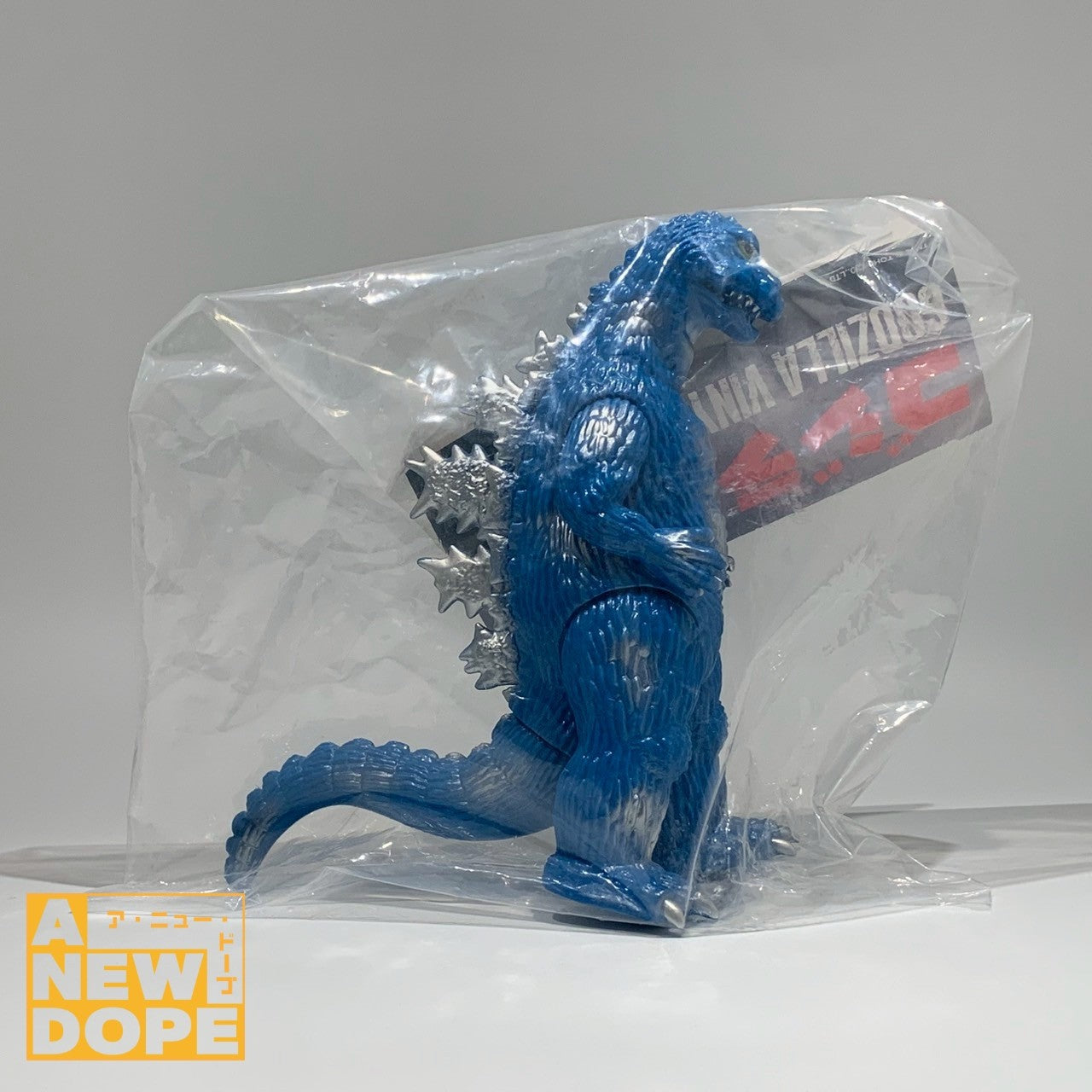 メディコムトイ GODZILLA VINYL WARS マーミット モスゴジ ブルー成形ver.『モスラ対ゴジラ』(1964) 【DCON限定】