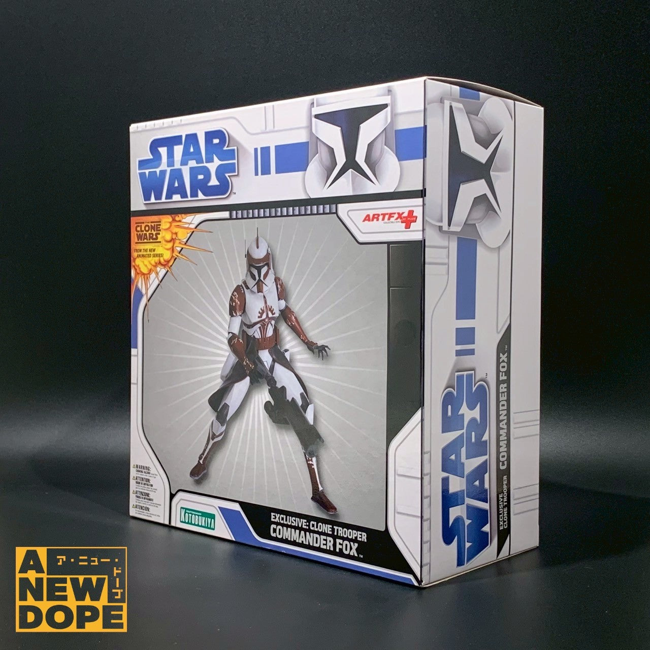 【コトブキヤUS限定】コトブキヤ ARTFX+ コマンダー・フォックス 1/10スケール PVCスタチュー 『スターウォーズ/クローンウォーズ』(2008)