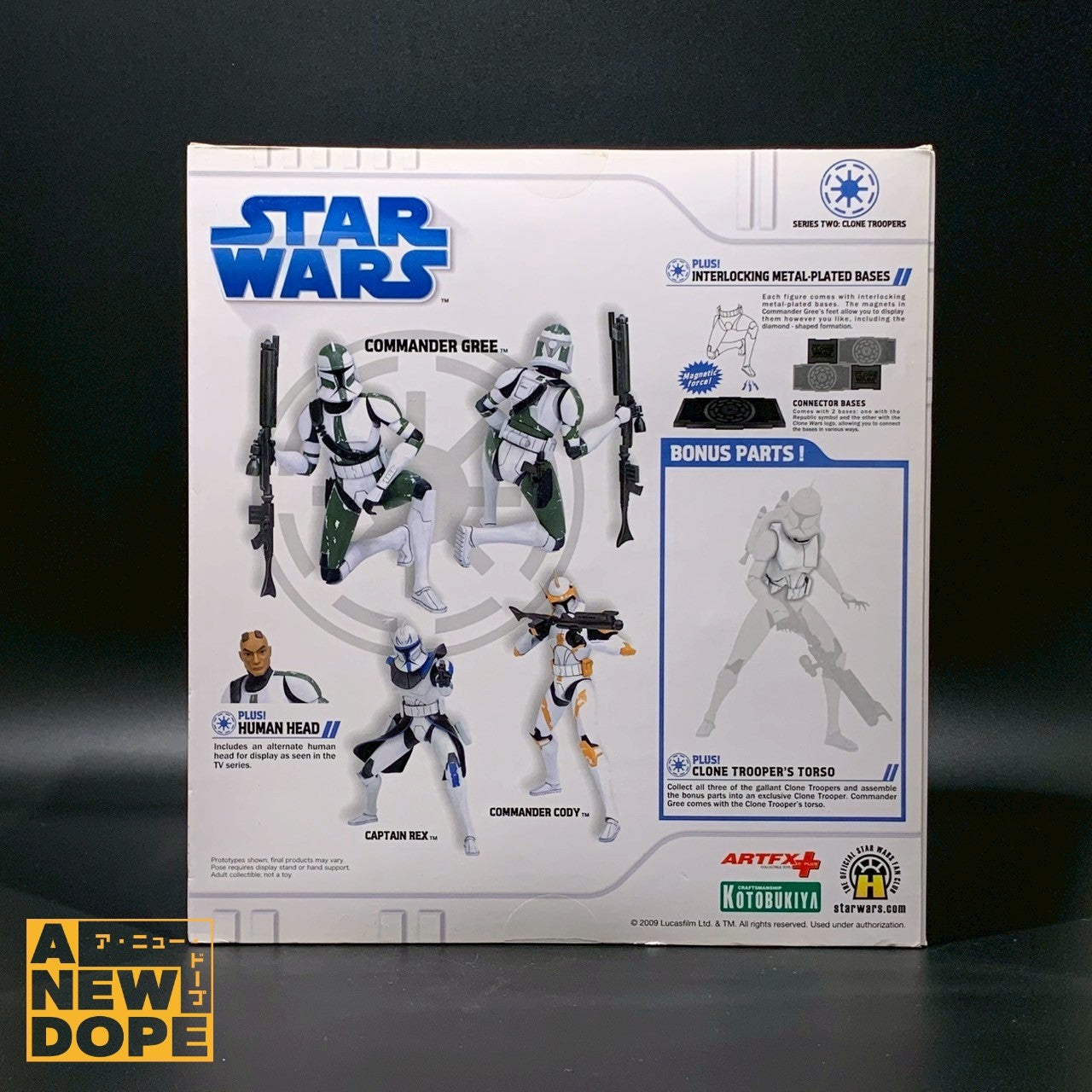コトブキヤ ARTFX+ コマンダー・グリー 1/10スケール PVCスタチュー 『スターウォーズ/クローンウォーズ』(2008)