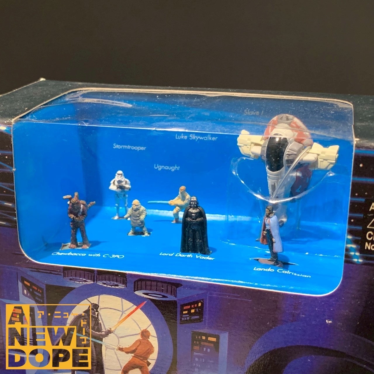 ガルーブ マイクロマシン ダースベイダー/べスピン トランスフォーミングアクションセット『スターウォーズ/帝国の逆襲』(1980)【未開封】