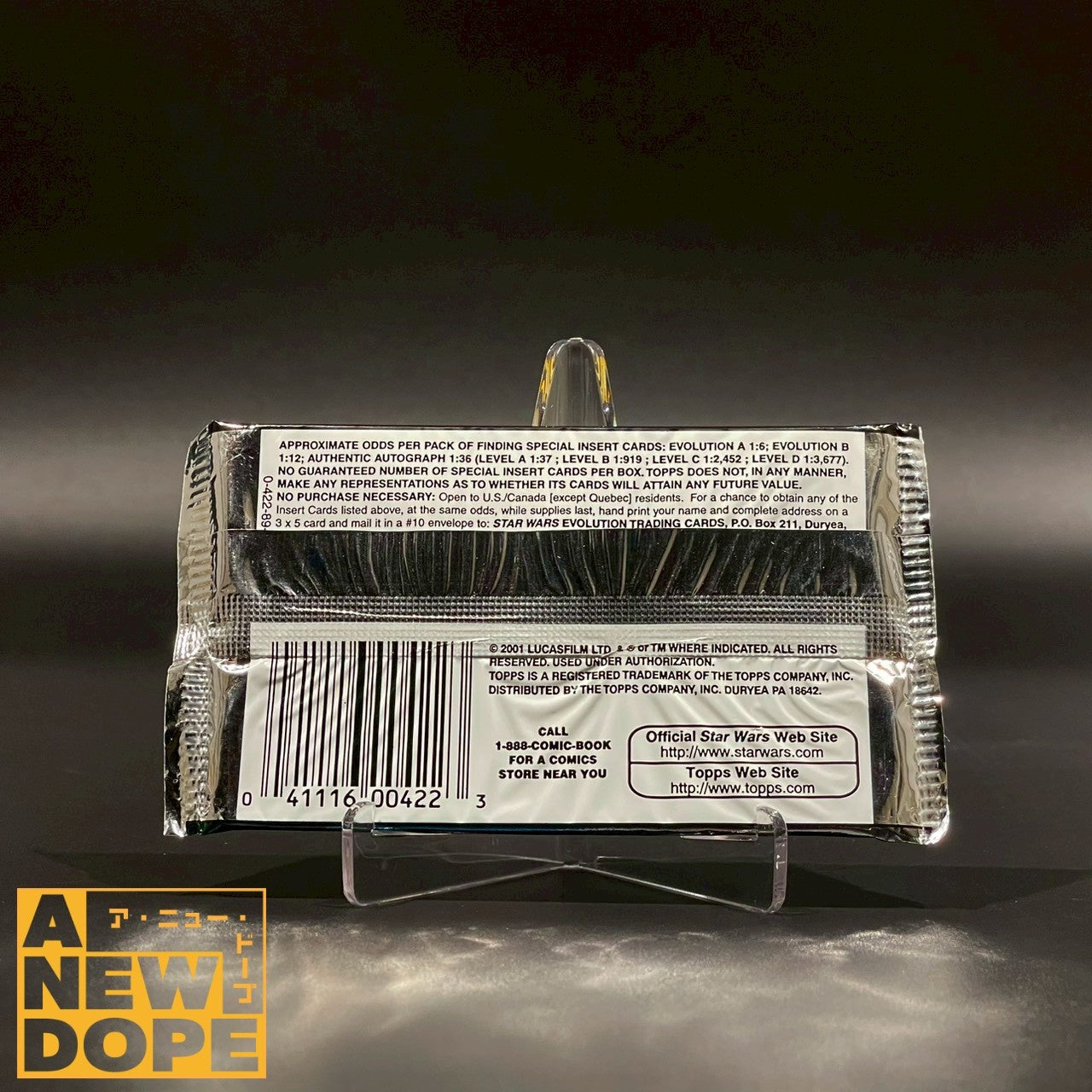 【1パック】トップス スターウォーズ/エボリューション 『STAR WARS EVOLUTION』(2001)【未開封】