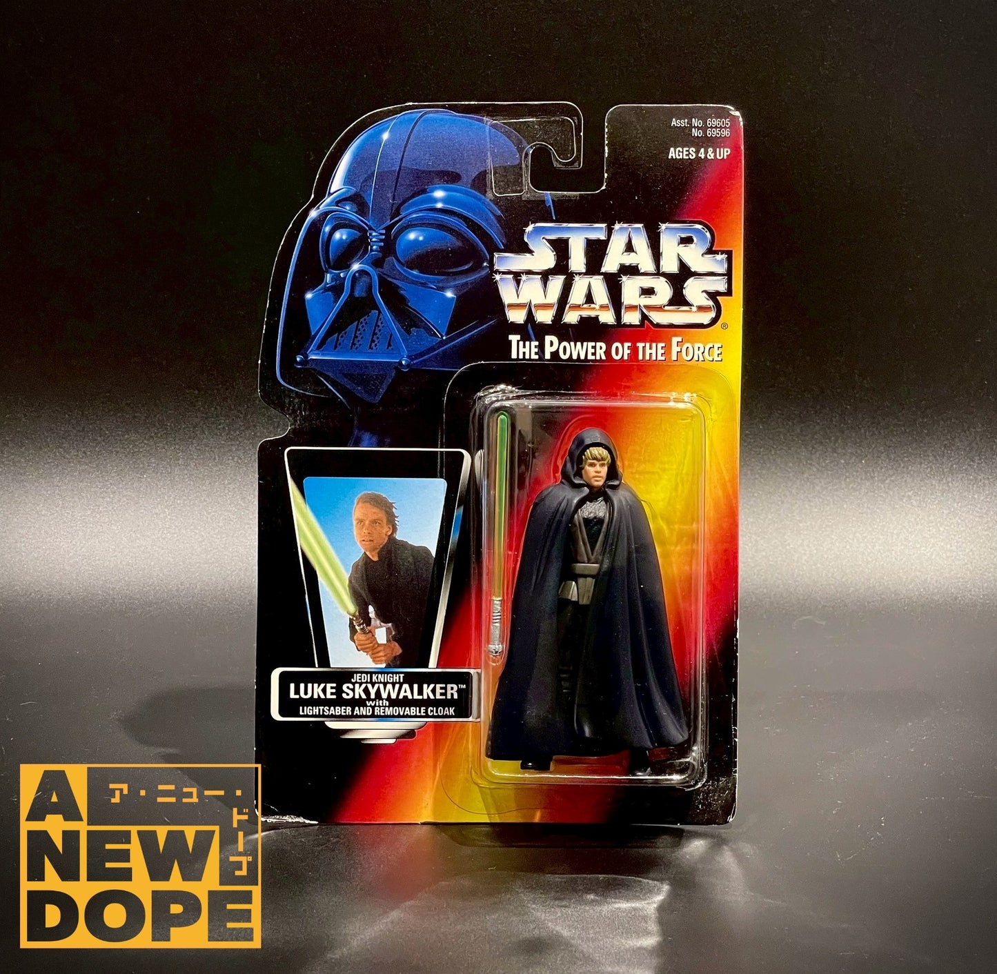 ケナー ルーク・スカイウォーカー(ジェダイナイト) POTF レッド 3.75インチ『スター・ウォーズ/ジェダイの帰還』(1983)