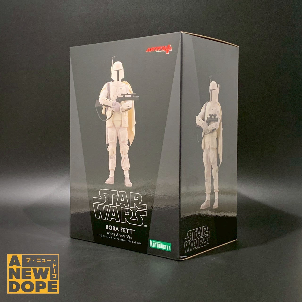 コトブキヤ ARTFX+ ボバ・フェット ホワイトアーマー版 1/10スケール PVCスタチュー 『スターウォーズ/帝国の逆襲』(1980)