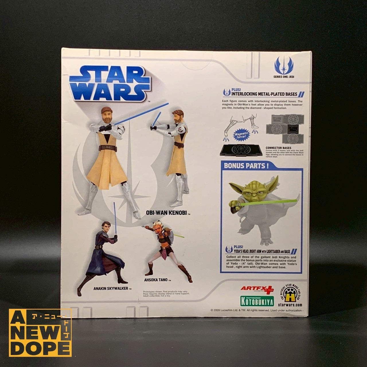 コトブキヤ ARTFX+ オビ=ワン・ケノービ 1/10スケール PVCスタチュー 『スターウォーズ/クローンウォーズ』(2008)