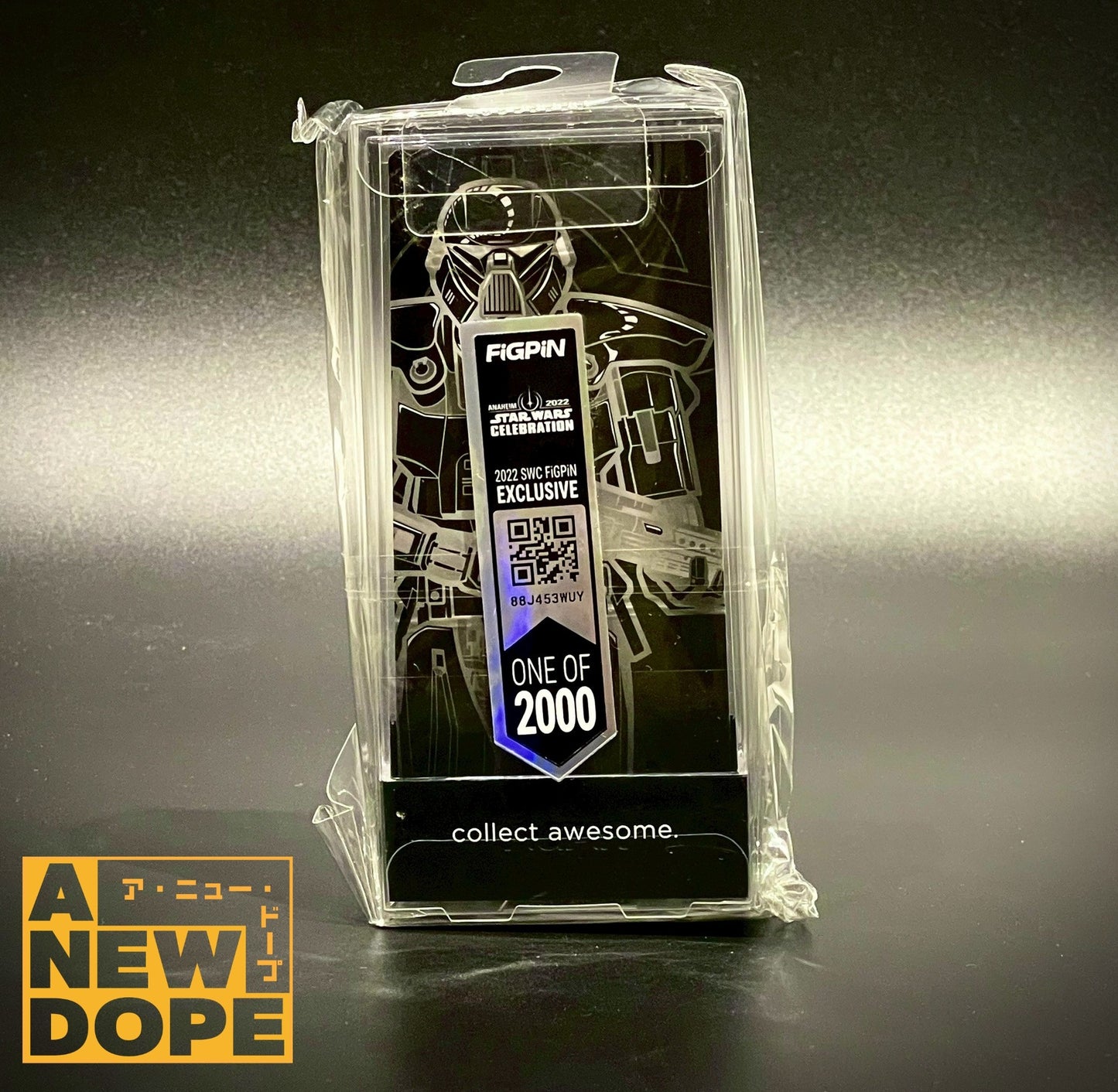 【SWC2022限定】 FiGPiN フィグピン #828 ダーク・トルーパー ピンズ 『マンダロリアン』(2019)