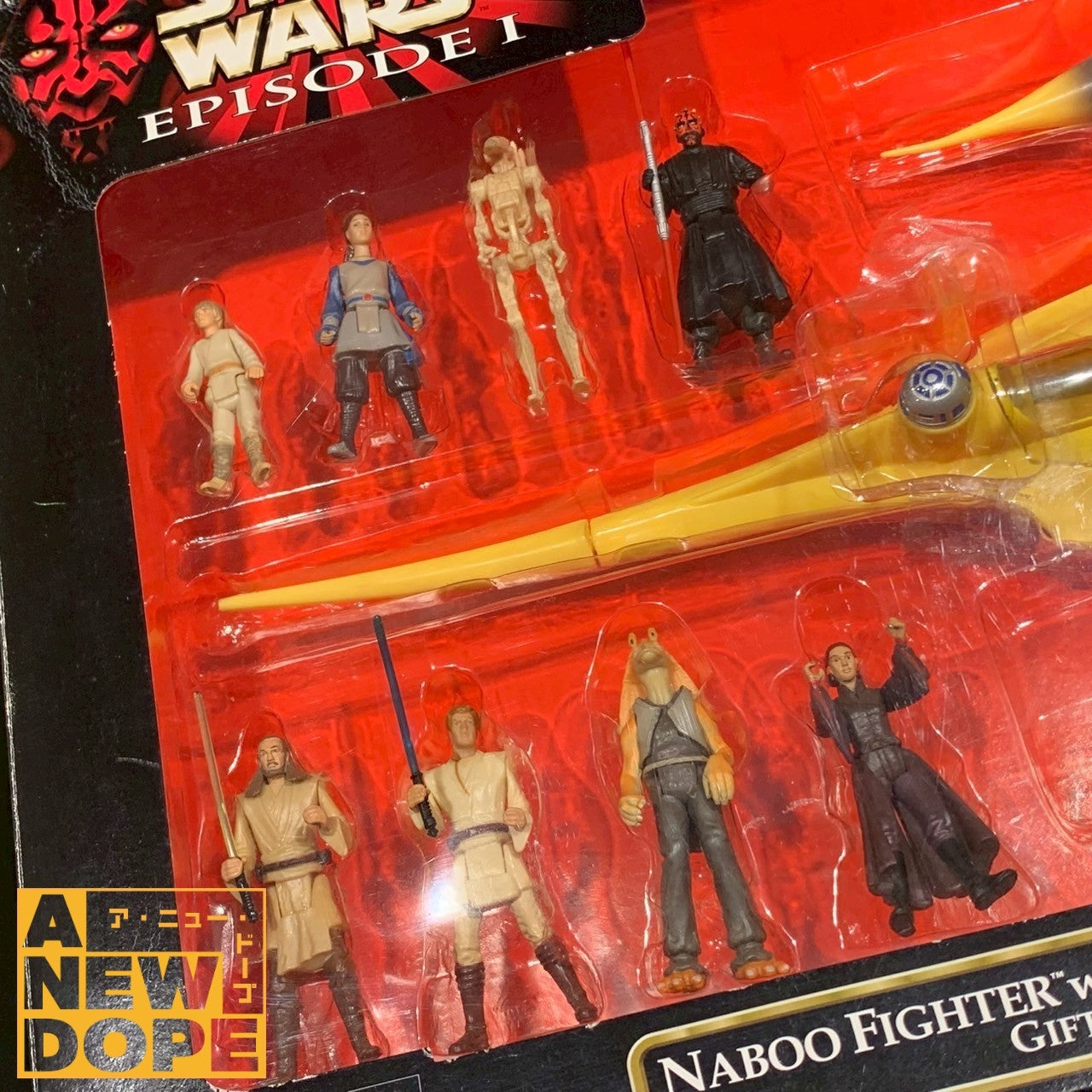 トミー スターウォーズ ミニフィギュアwithナブースターファイター ギフトパック ミニフィギュア8体+ビークル1機セット