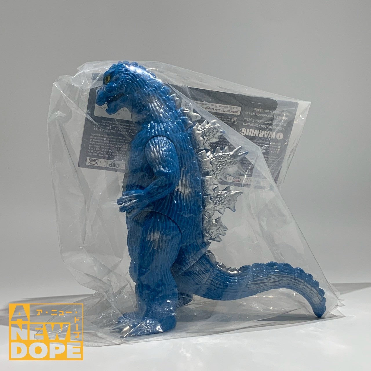メディコムトイ GODZILLA VINYL WARS マーミット モスゴジ ブルー成形ver.『モスラ対ゴジラ』(1964) 【DCON限定】