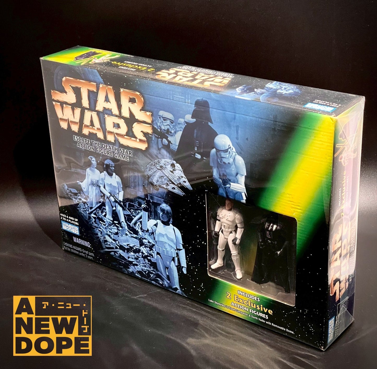 パーカーブラザーズ エスケープ ・ザ・デススター(アクションフィギュアゲーム)POTF グリーン『スター・ウォーズ/新たなる希望』(1977)