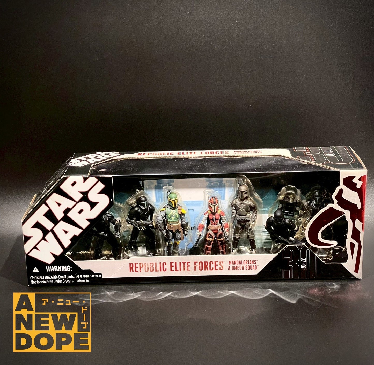ハズブロ リパブリックエリートフォース マンダロリアン&オメガスクワッド 30周年記念 3.75インチ 『スター・ウォーズ』