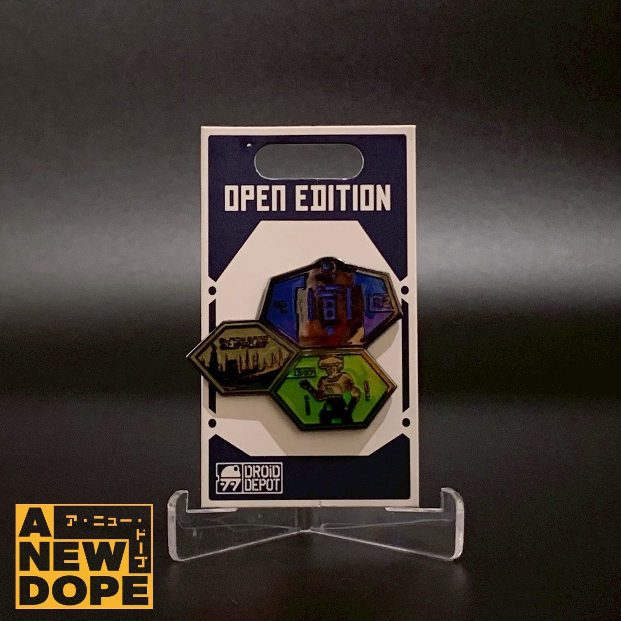 ディズニーランドパーク R2-D2 & L3-37 ピンズ『ドロイド・デポ』(2019) オープン・エディション