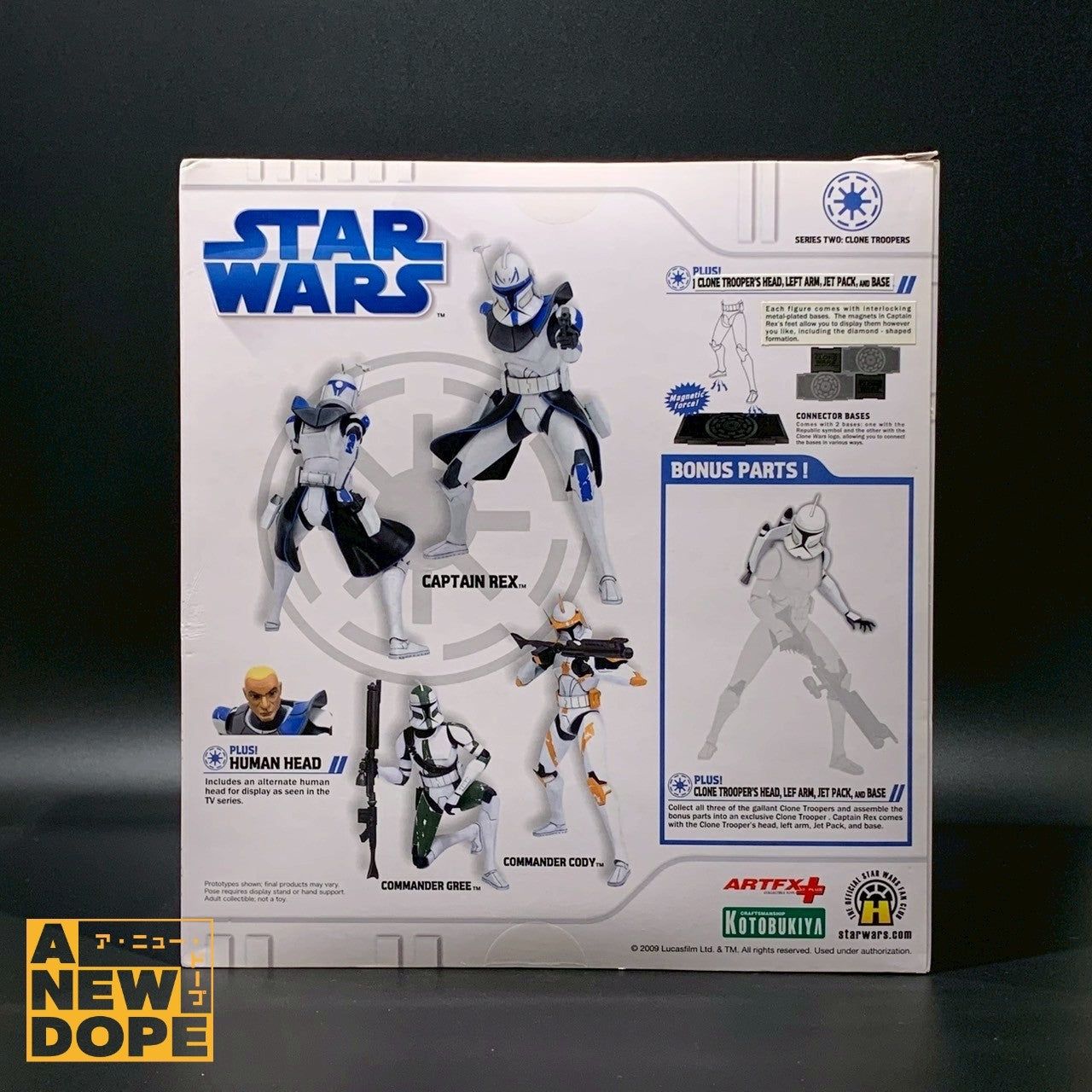 コトブキヤ ARTFX+ キャプテン・レックス 1/10スケール PVCスタチュー 『スターウォーズ/クローンウォーズ』(2008)